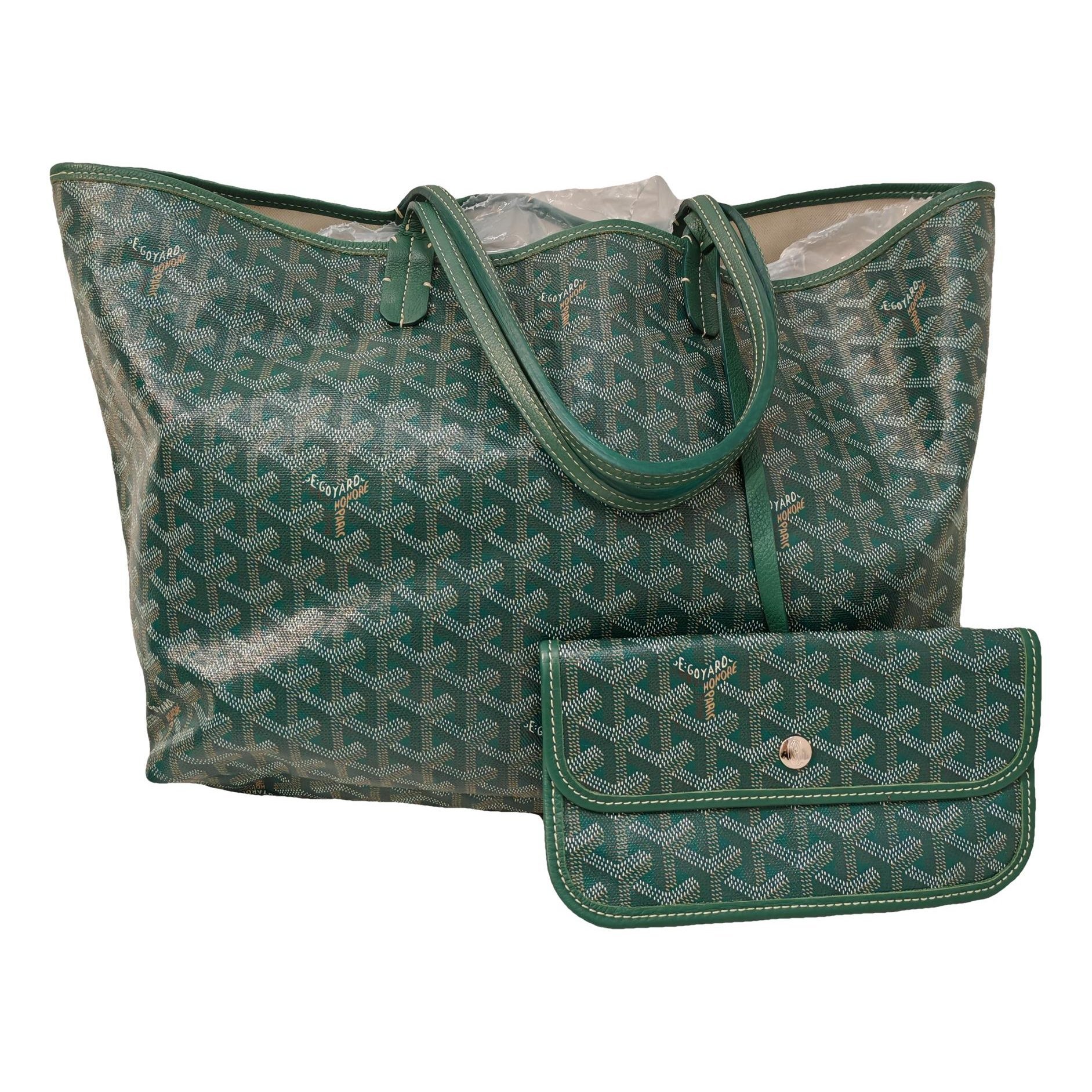 Goyard Saint-Louis leather tote