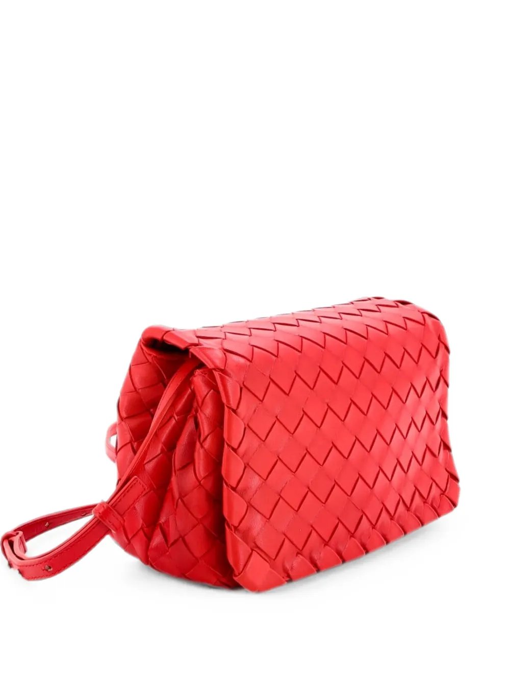 Convertible Flap Shoulder Bag Intrecciato Nappa Small crossbody bag