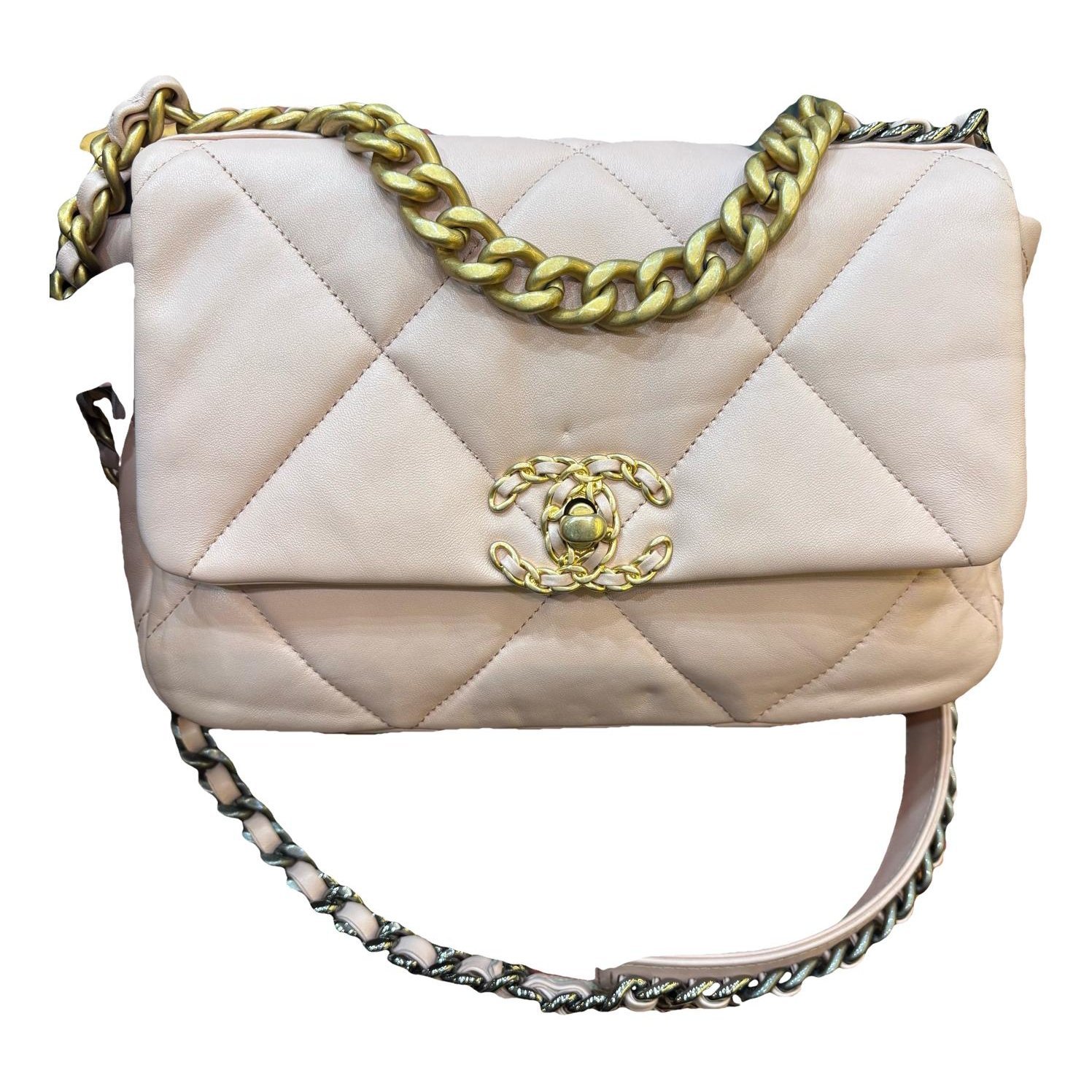Chanel 19 leather handbag