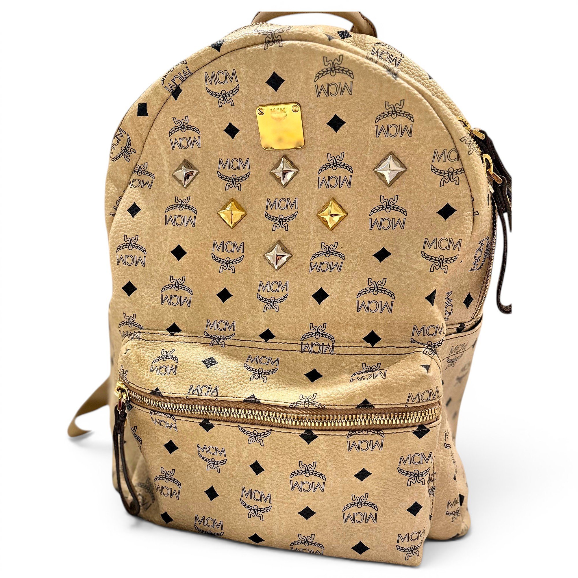 Stark leather backpack