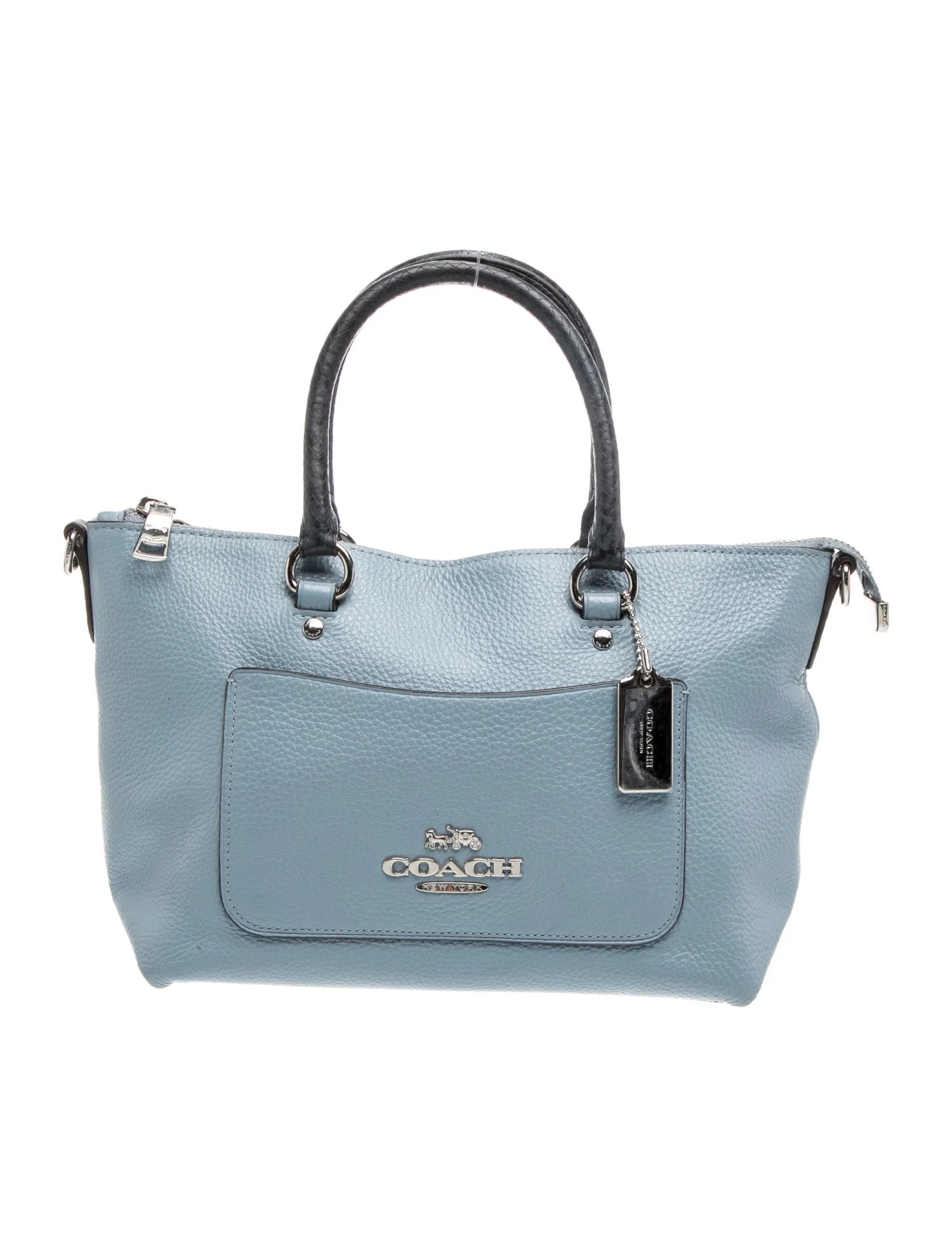Leather Top Handle Bag