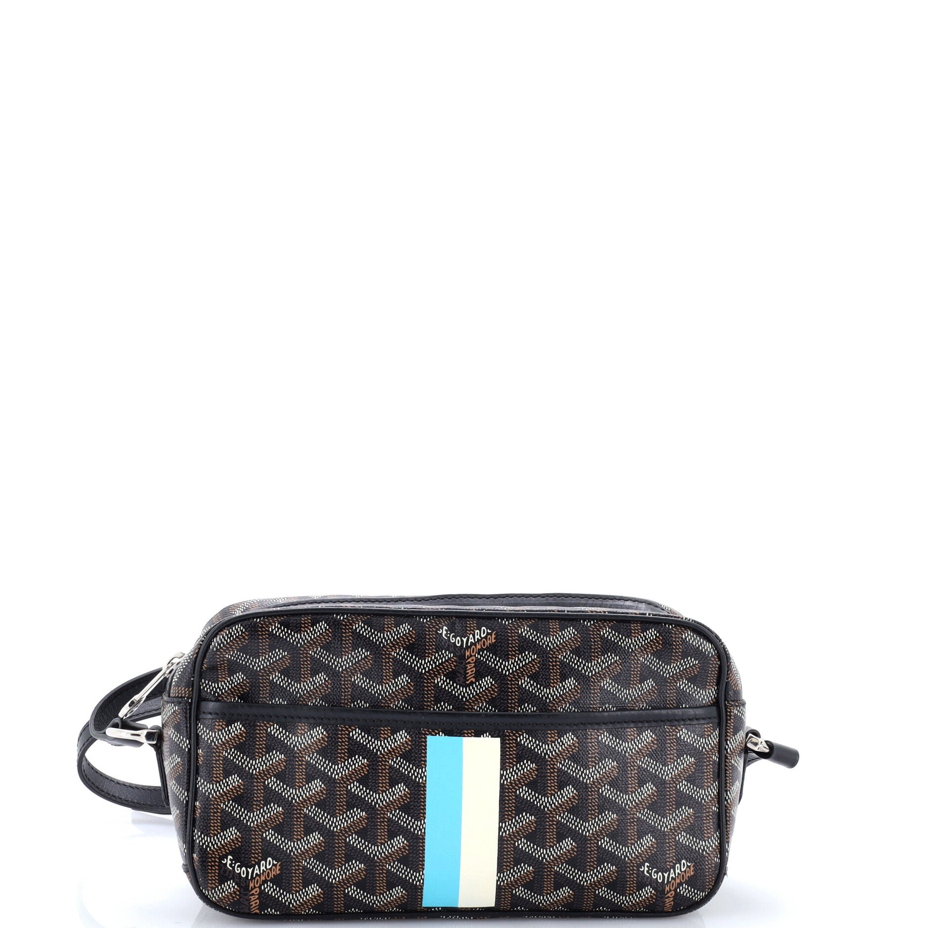 Cap Vert Bag Printed Coated Canvas