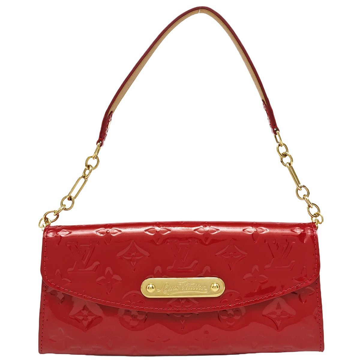 Sunset Boulevard patent leather handbag