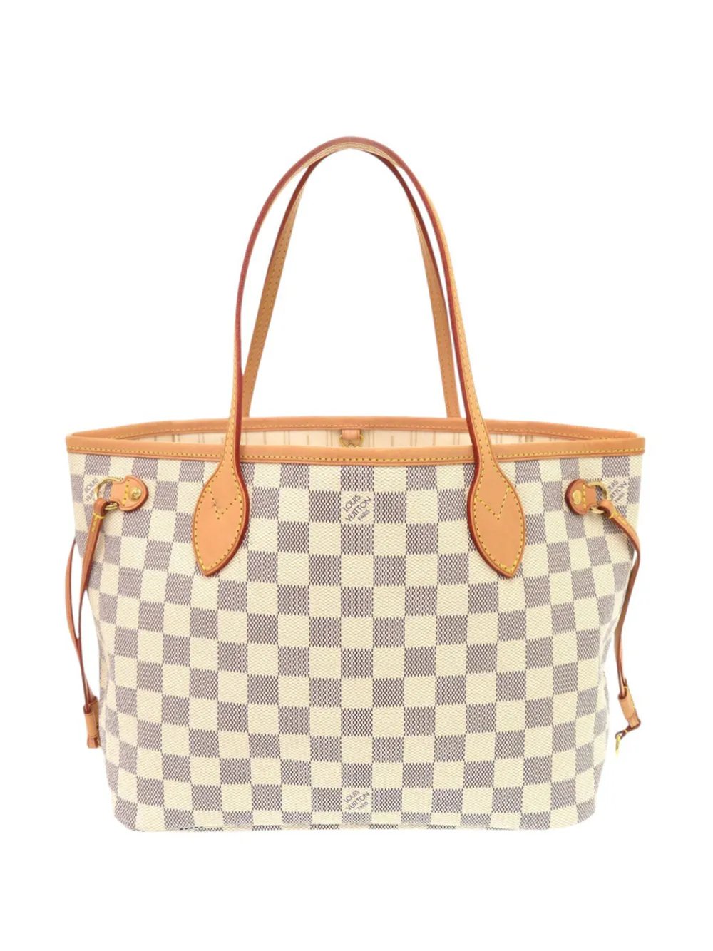 2012 Damier Azur Neverfull PM tote bag