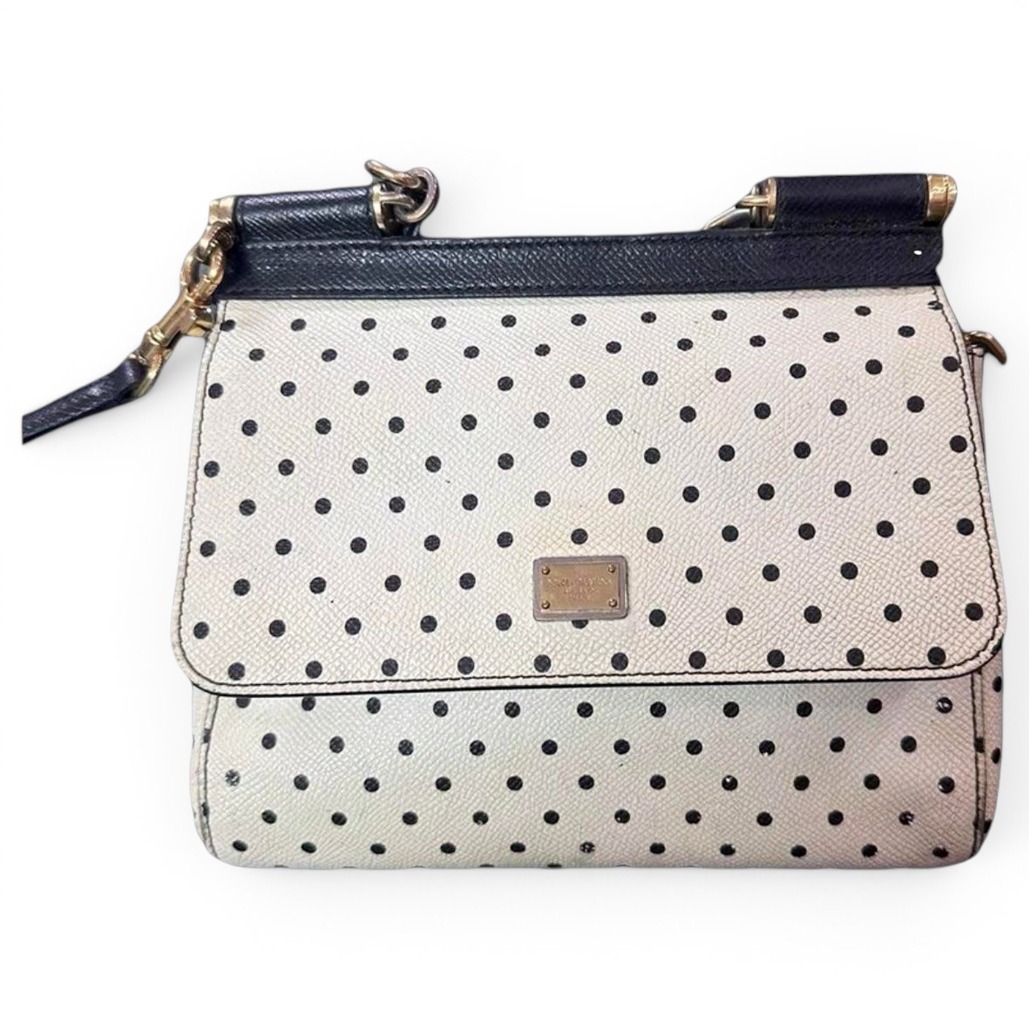Dolce & Gabbana Sicily leather handbag