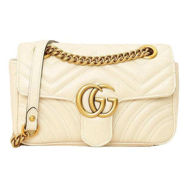 GG Marmont Flap leather crossbody bag