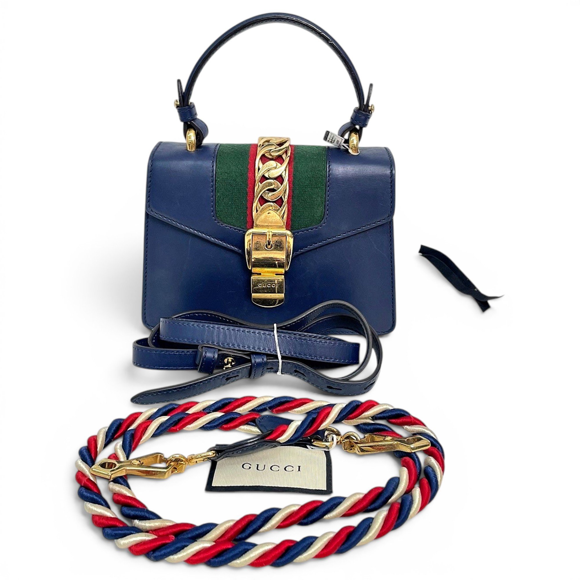 Sylvie Top Handle leather handbag