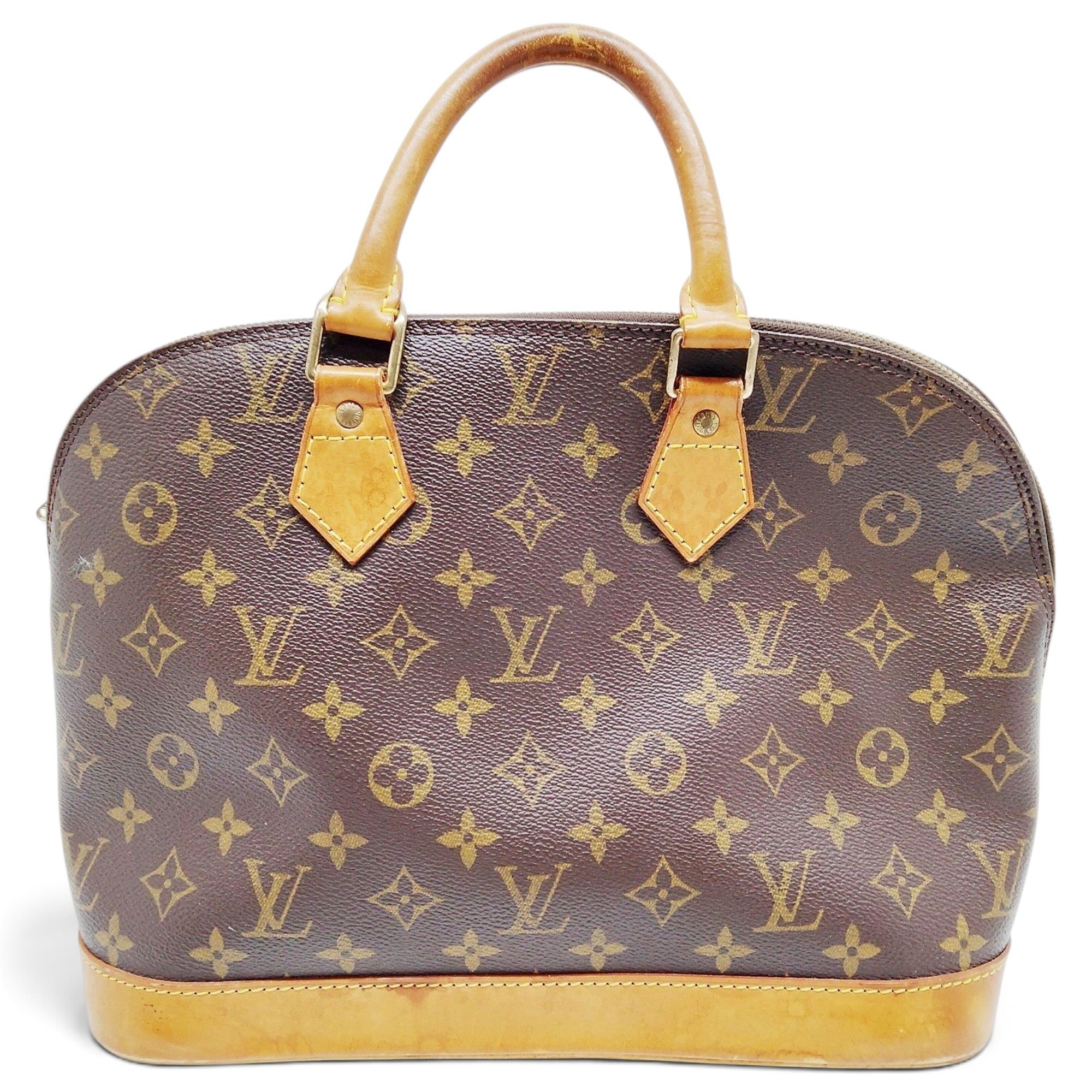 Alma leather handbag