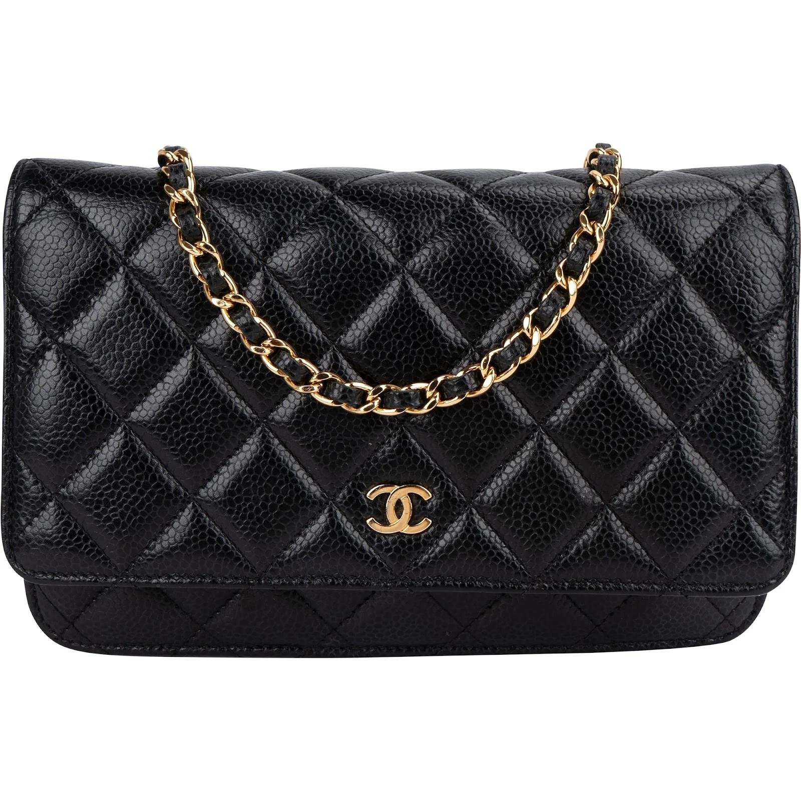 Wallet On Chain Timeless/Classique leather crossbody bag