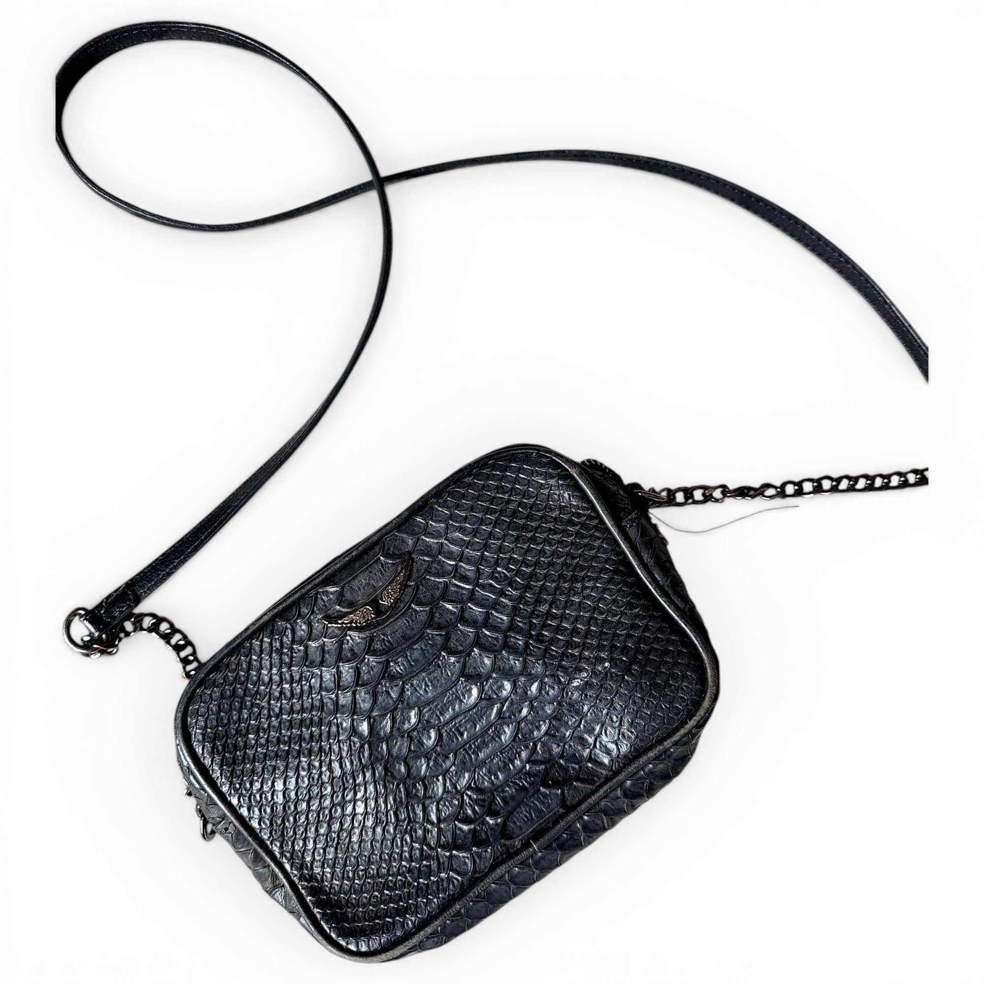 Leather crossbody bag