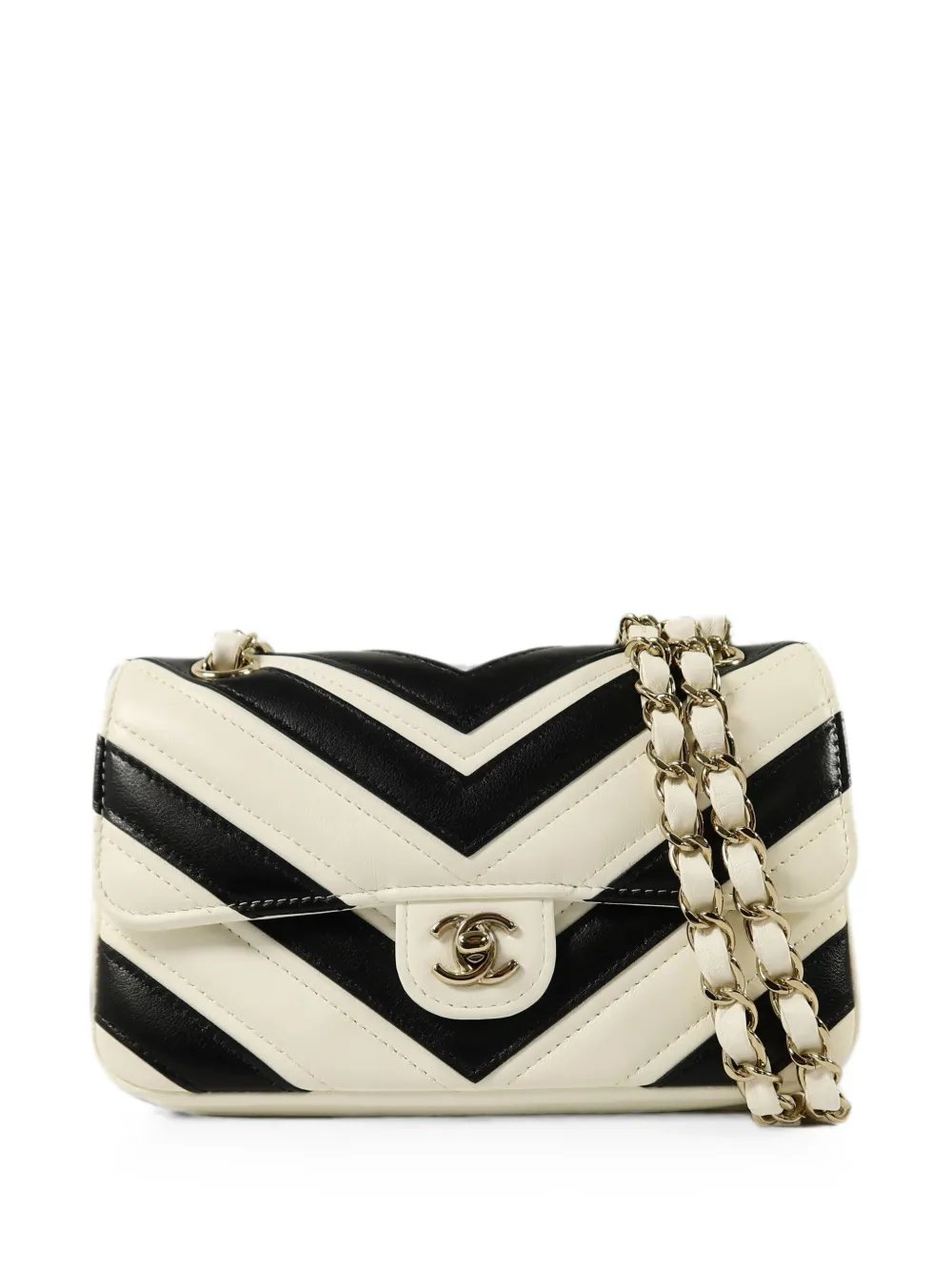 mini Flap CC turn-lock shoulder bag
