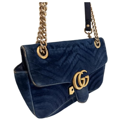 Marmont velvet crossbody bag