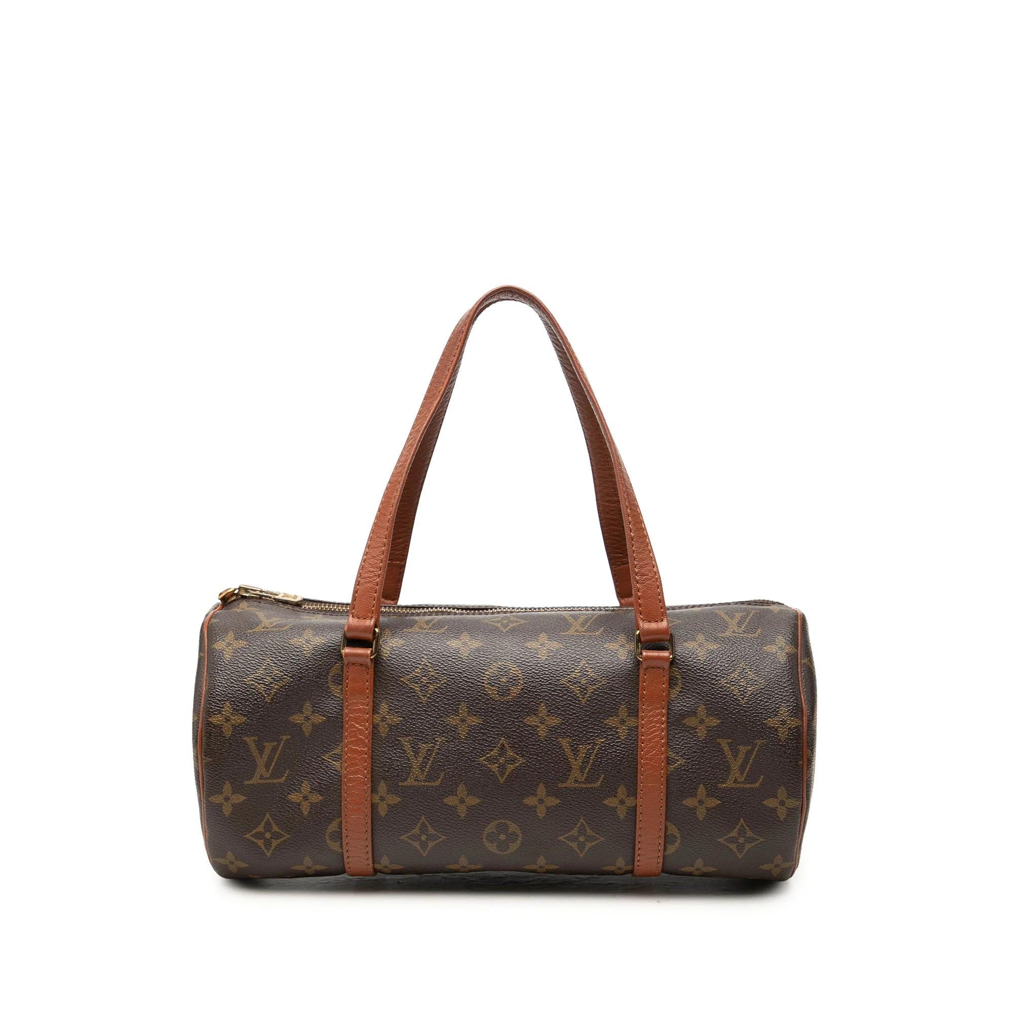 Papillon leather handbag