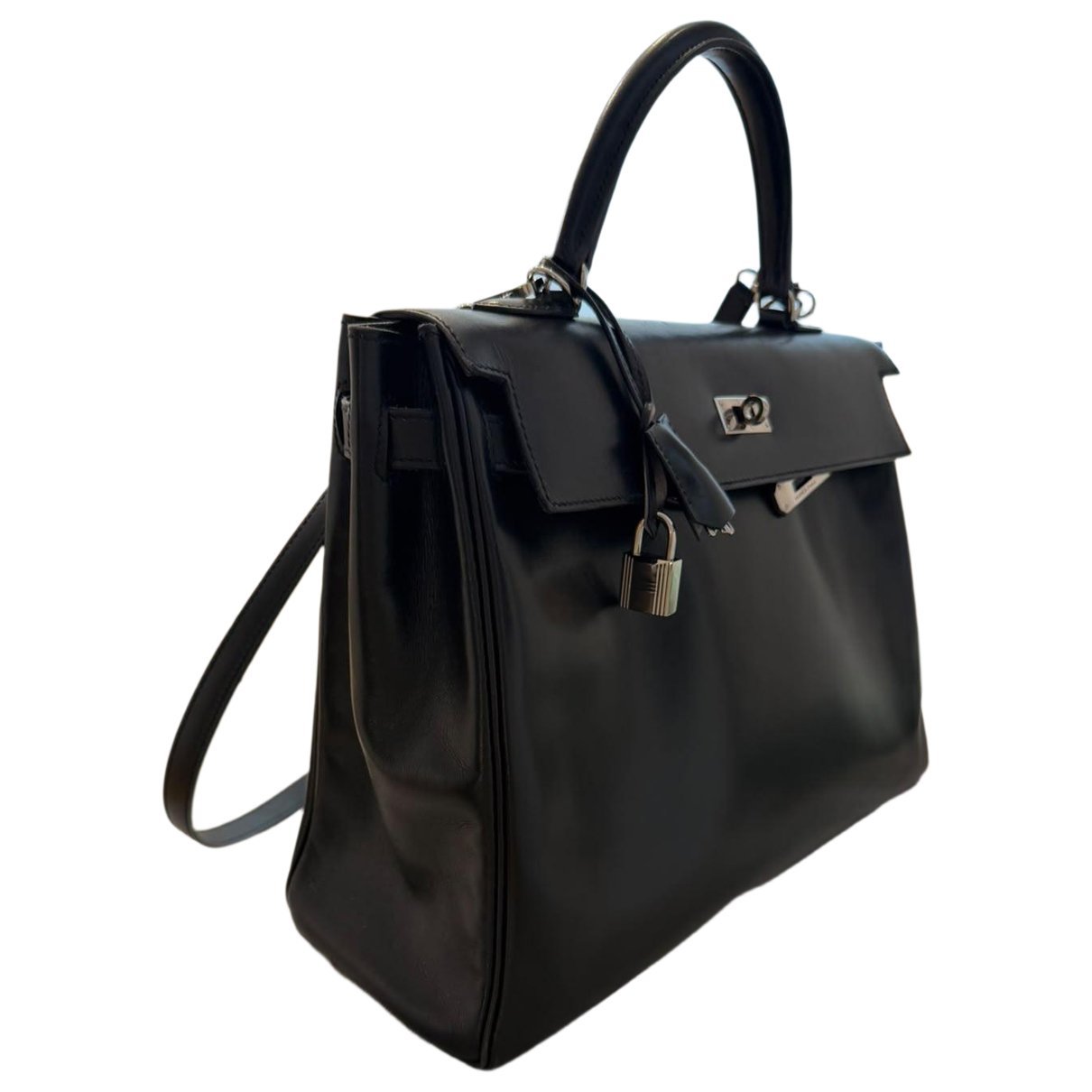 Hermes Kelly 35 Handbag Black