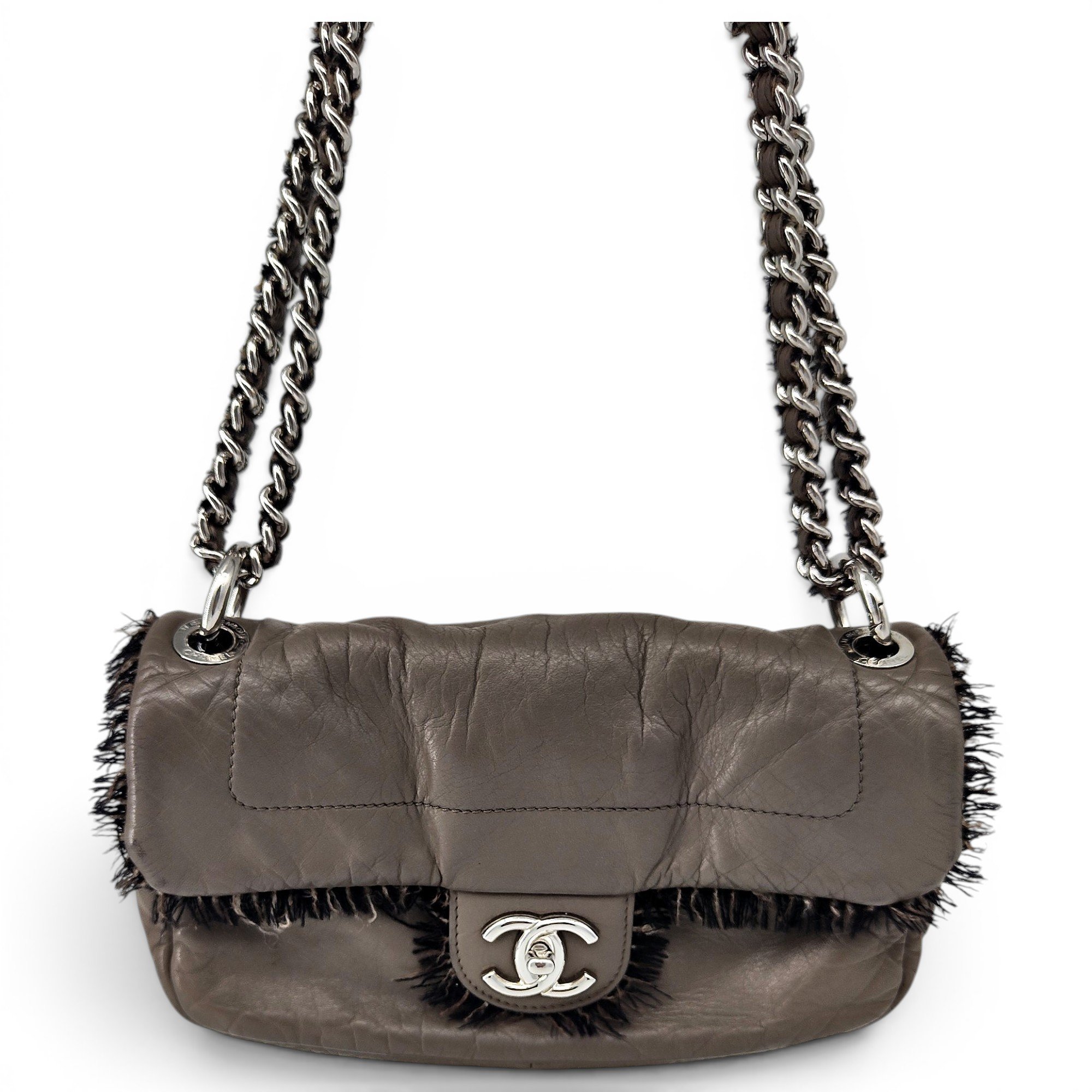Leather handbag