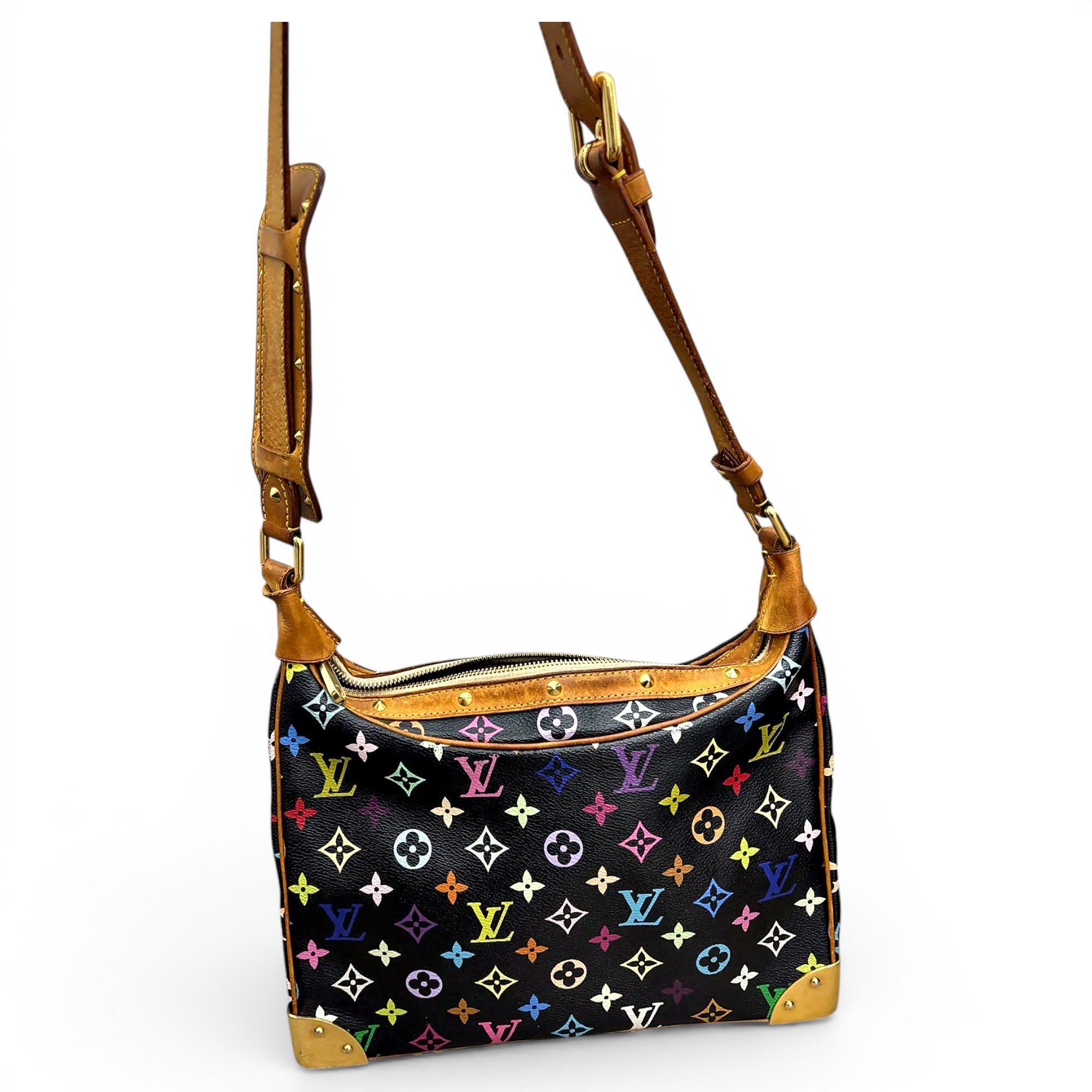 Boulogne vinyl crossbody bag