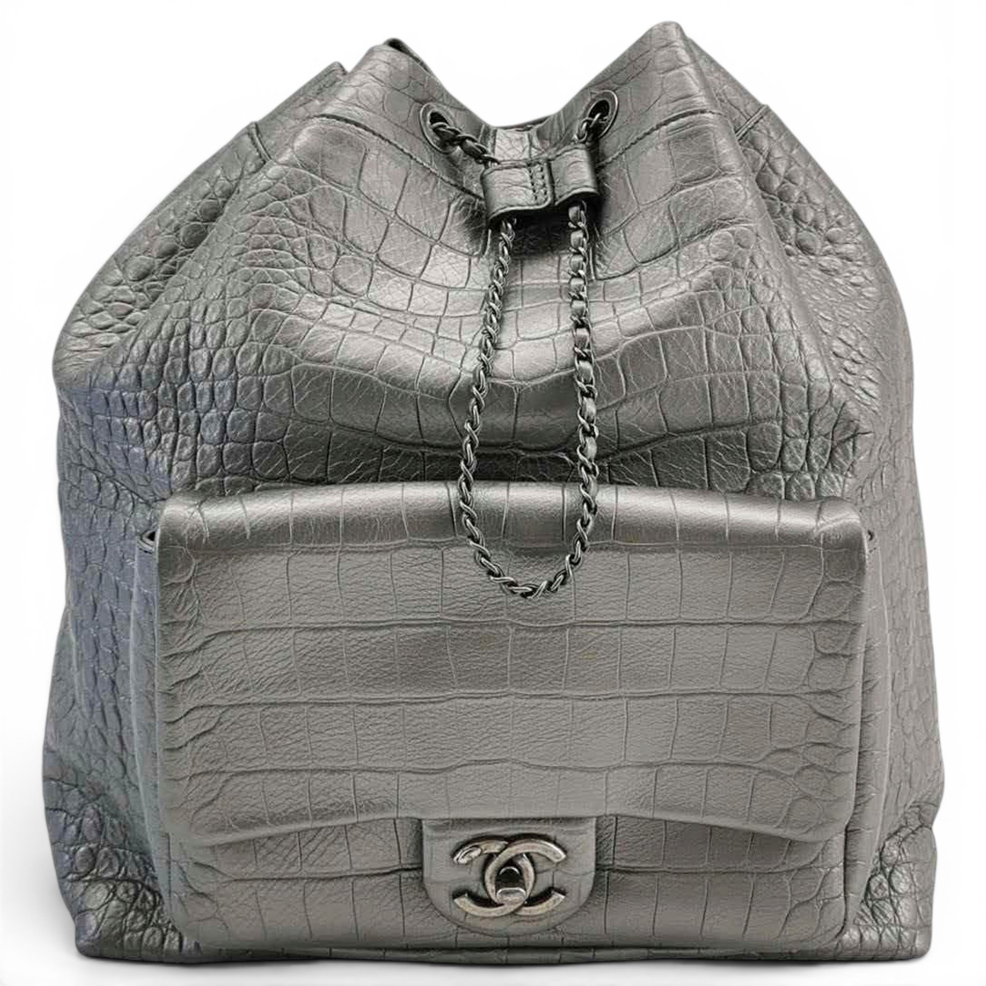 Timeless/Classique Chain leather backpack