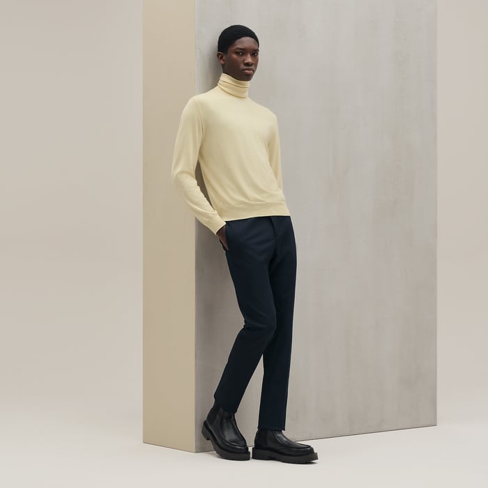 Vanille "Detail H" Turtleneck Sweater