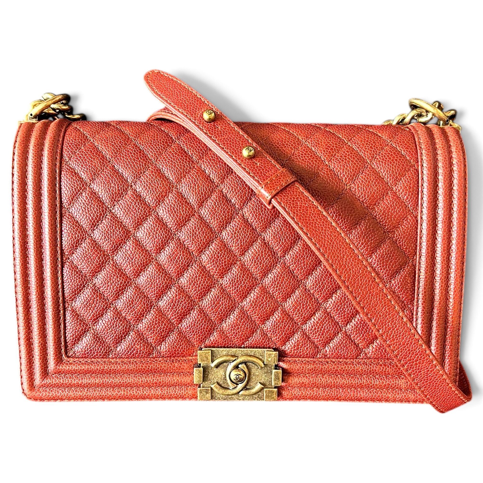 Boy leather handbag