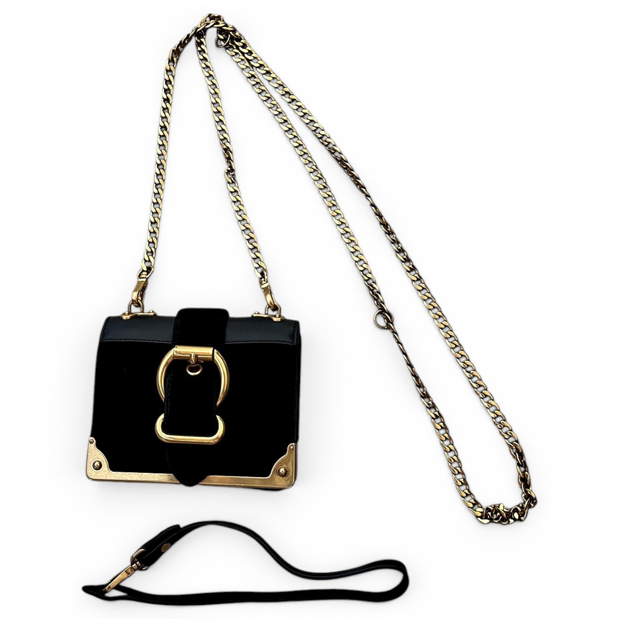 Velvet clutch bag