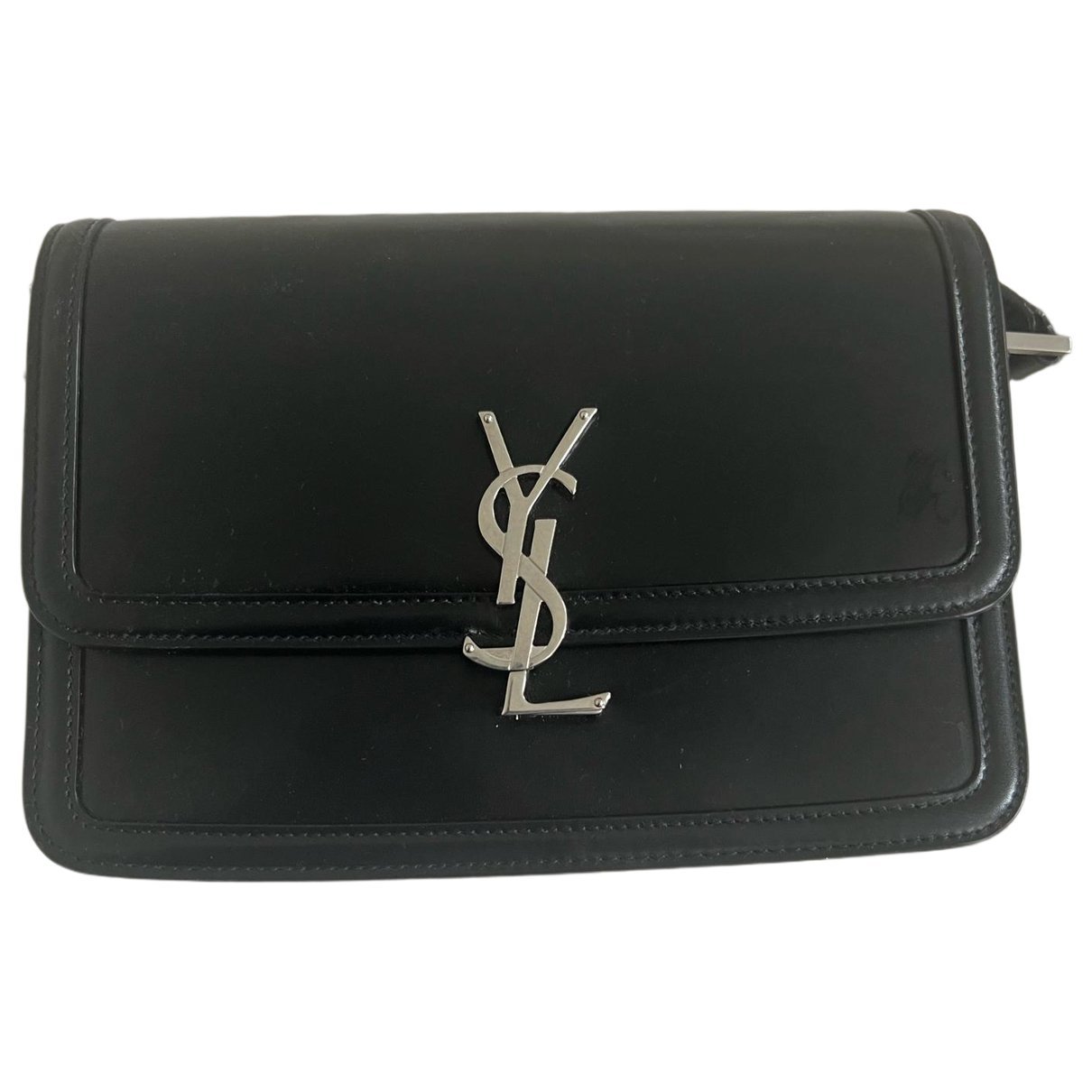 Solférino leather handbag