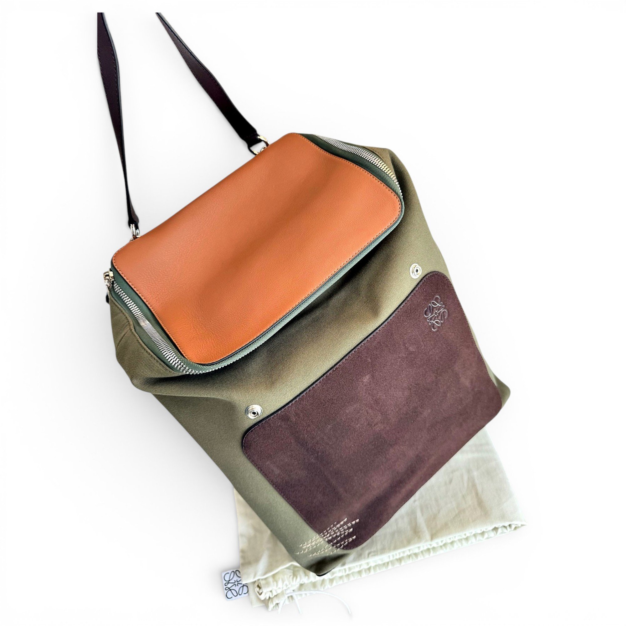 Goya leather backpack