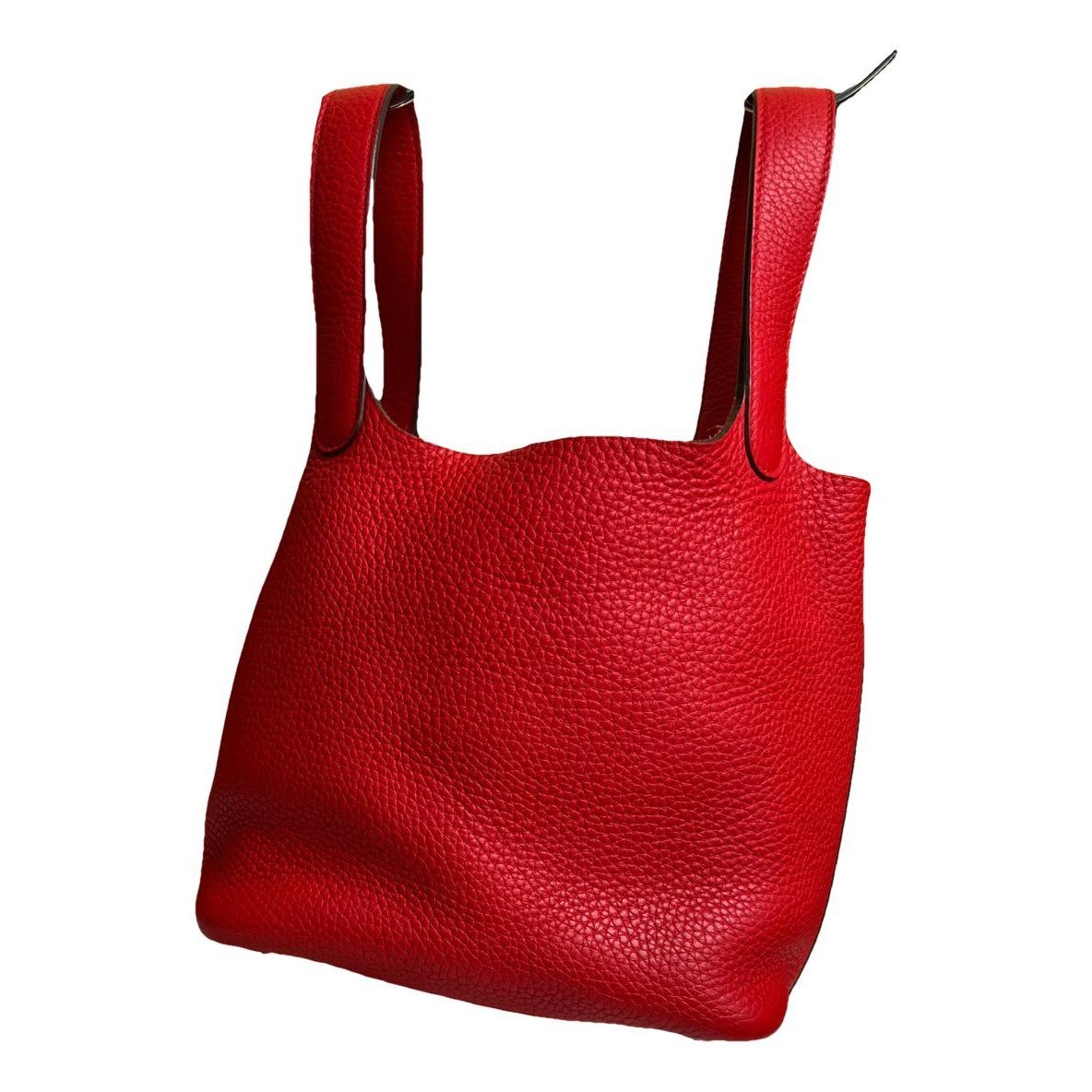 Picotin leather handbag