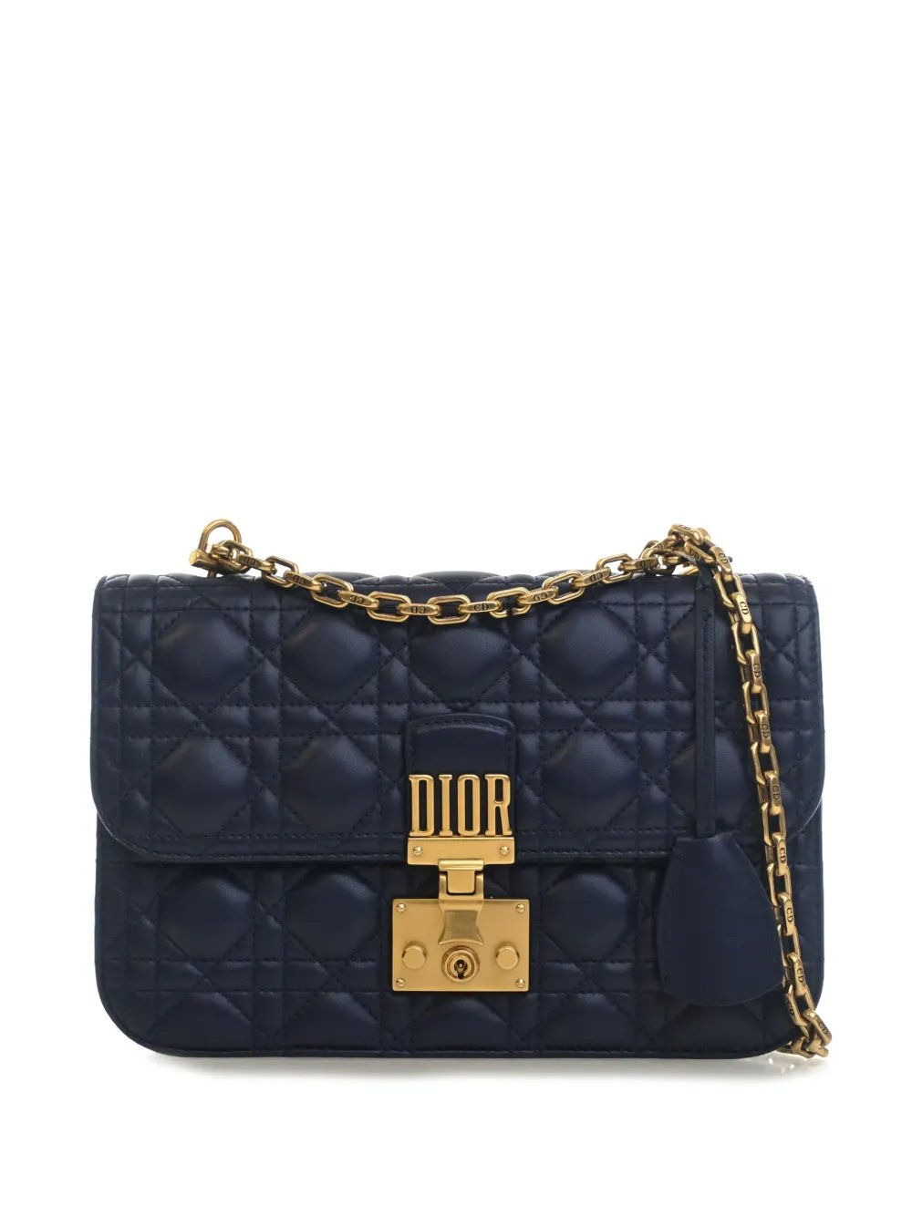 2017 Medium Lambskin Cannage DiorAddict Flap shoulder bag