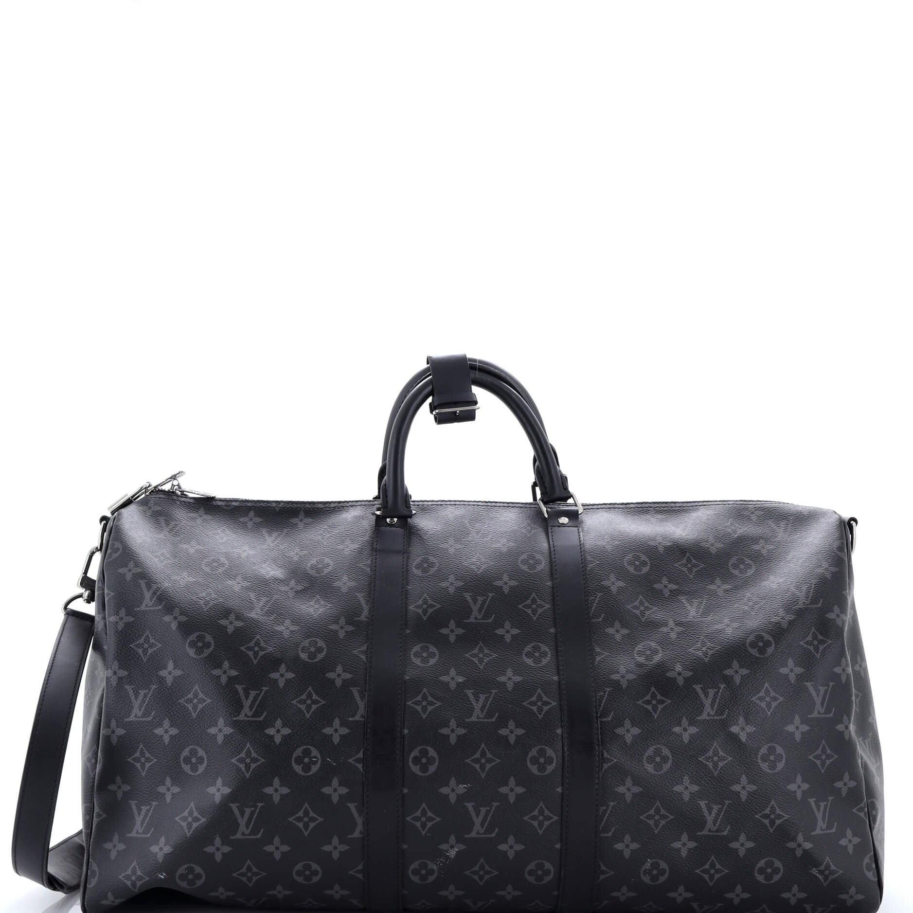 Keepall Bandouliere Bag Monogram Eclipse Canvas 55