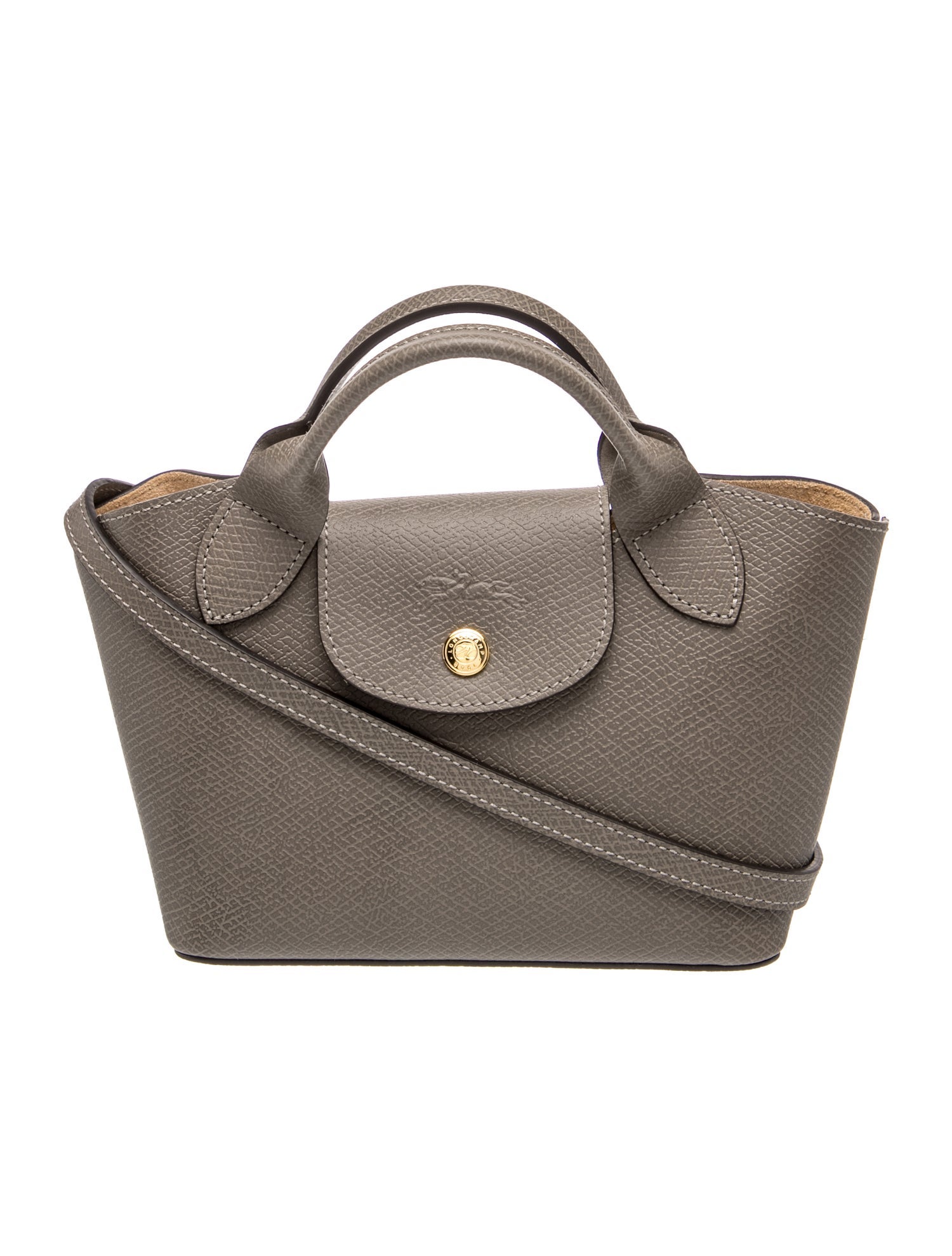 Leather Top Handle Bag