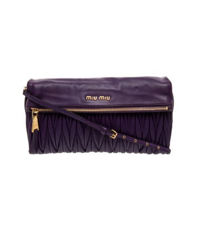 Miu Miu Miu Leather Shoulder Bag