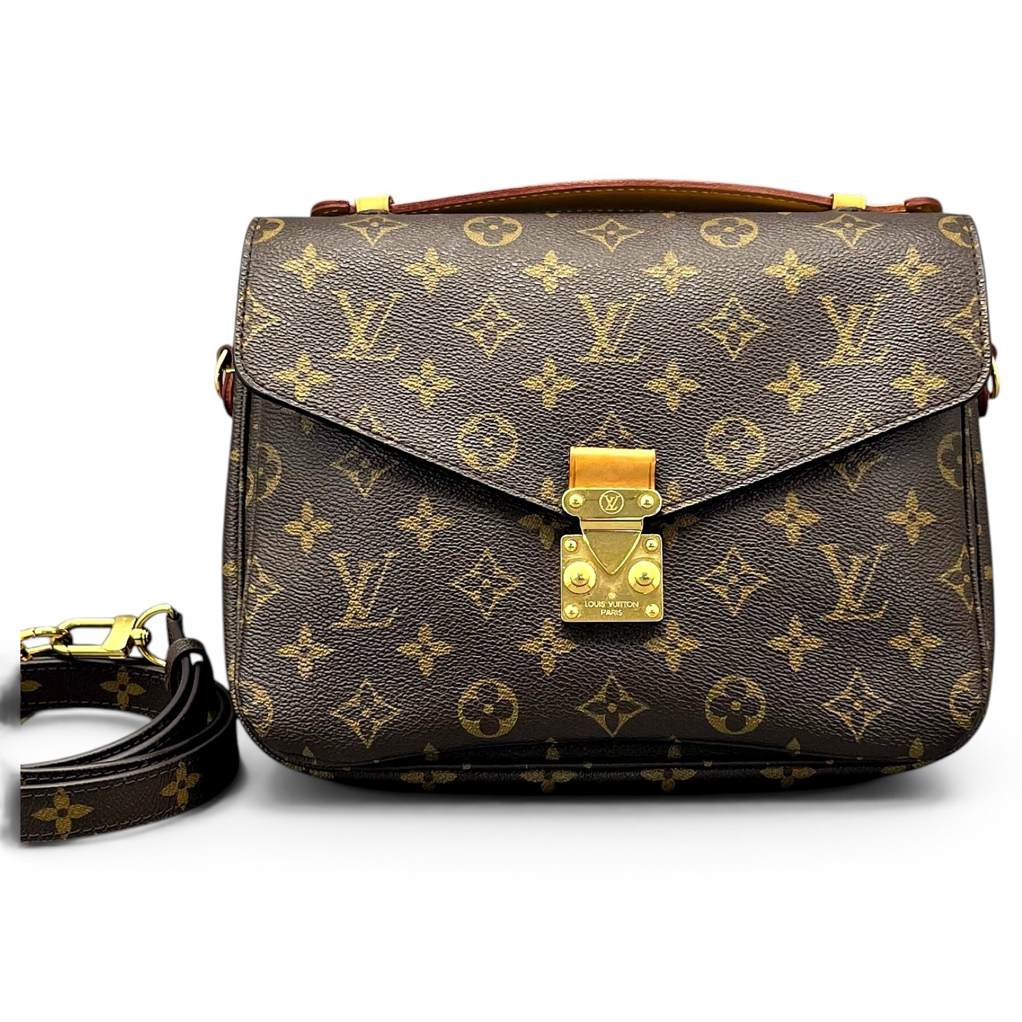 Metis leather handbag