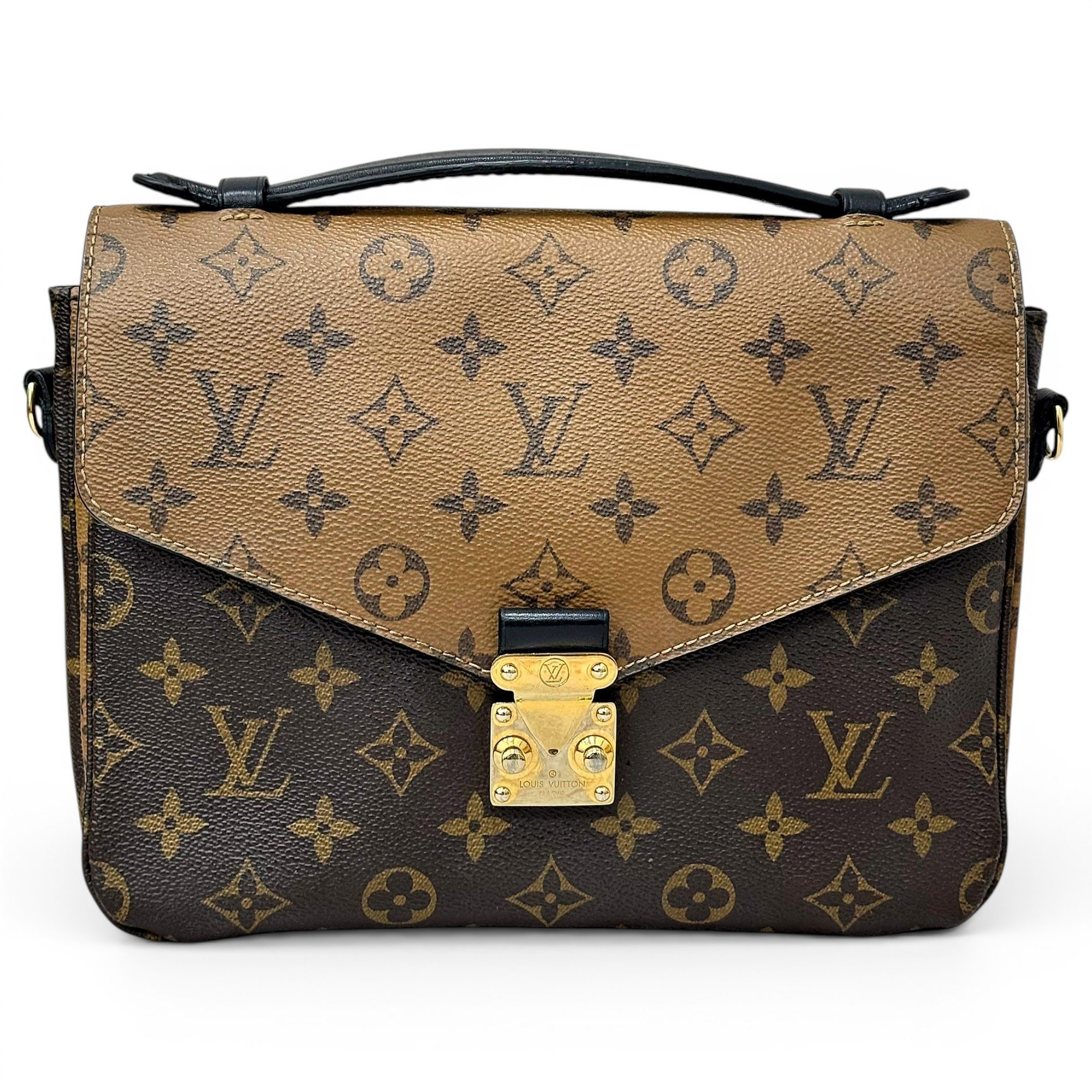 Metis leather handbag