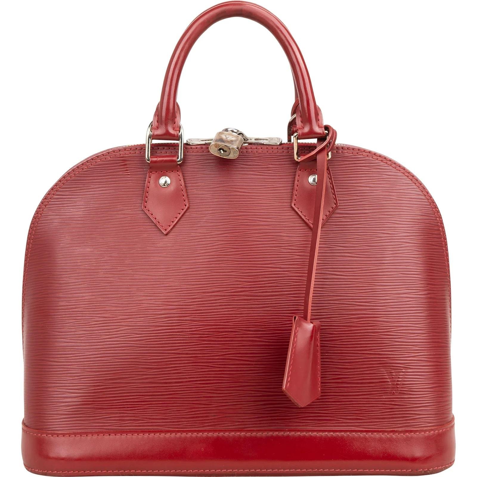 Alma leather handbag