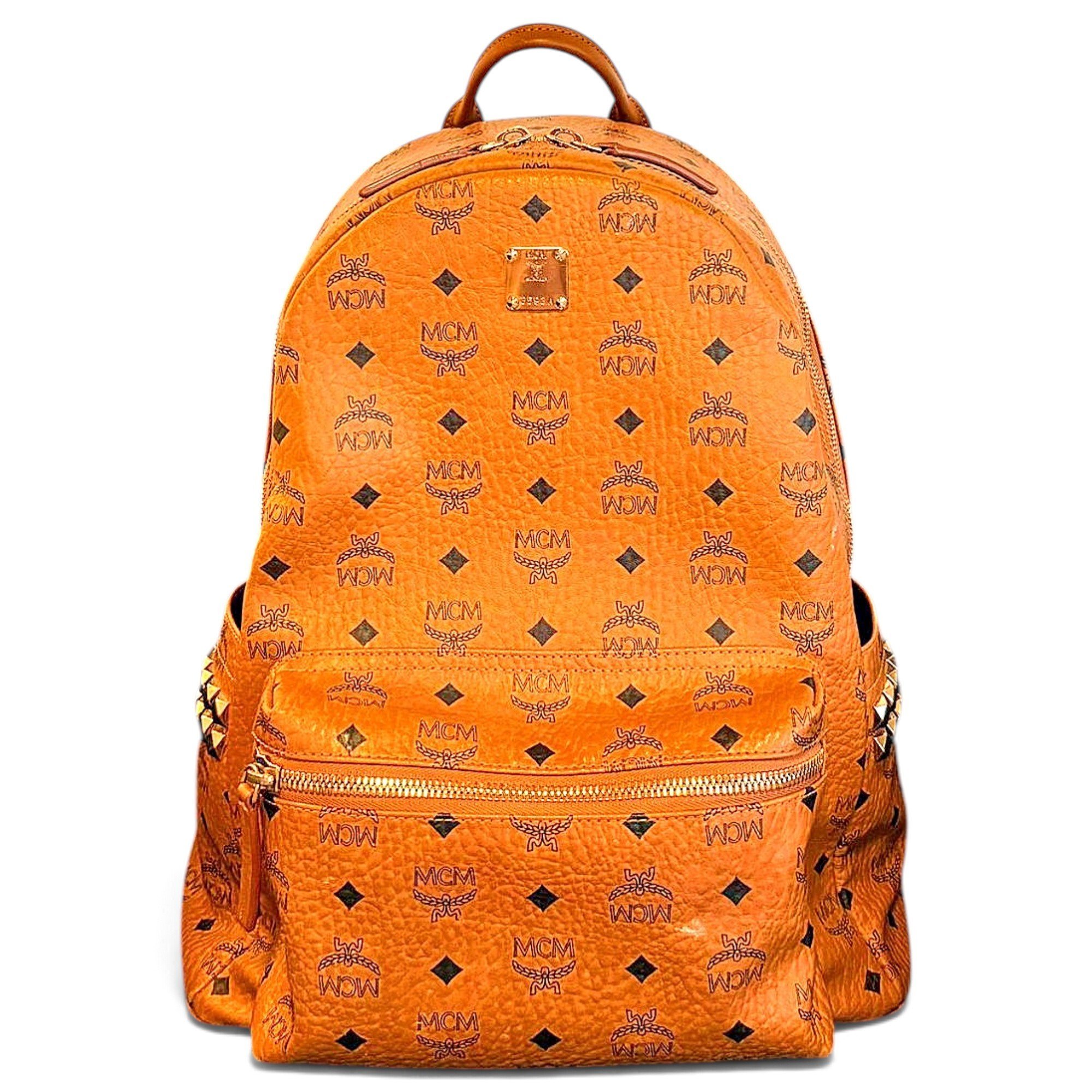Stark leather backpack