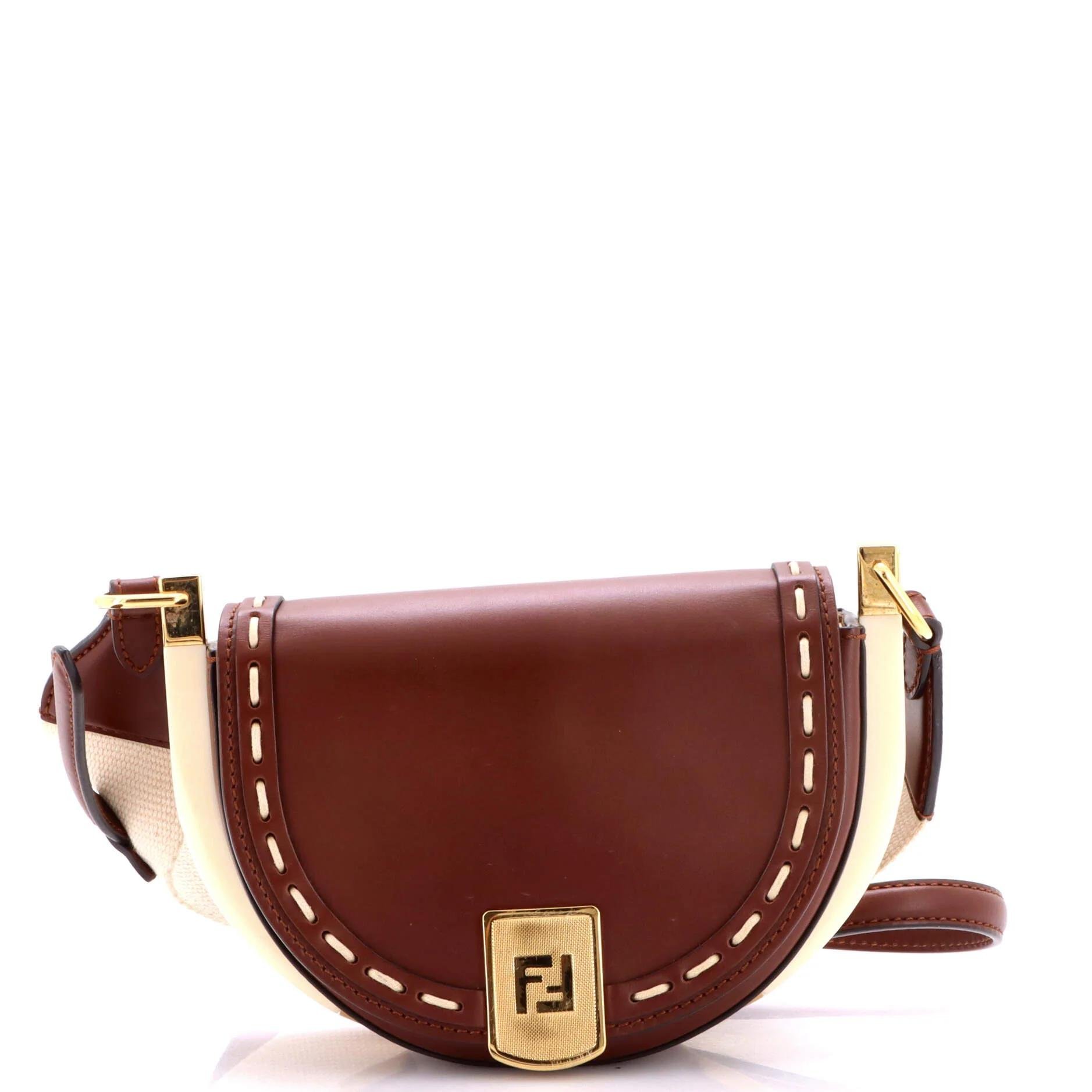Leather crossbody bag