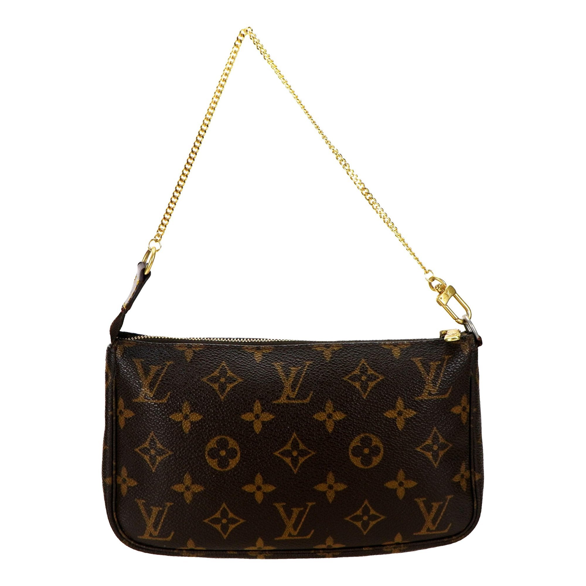 Pochette Accessoire leather handbag