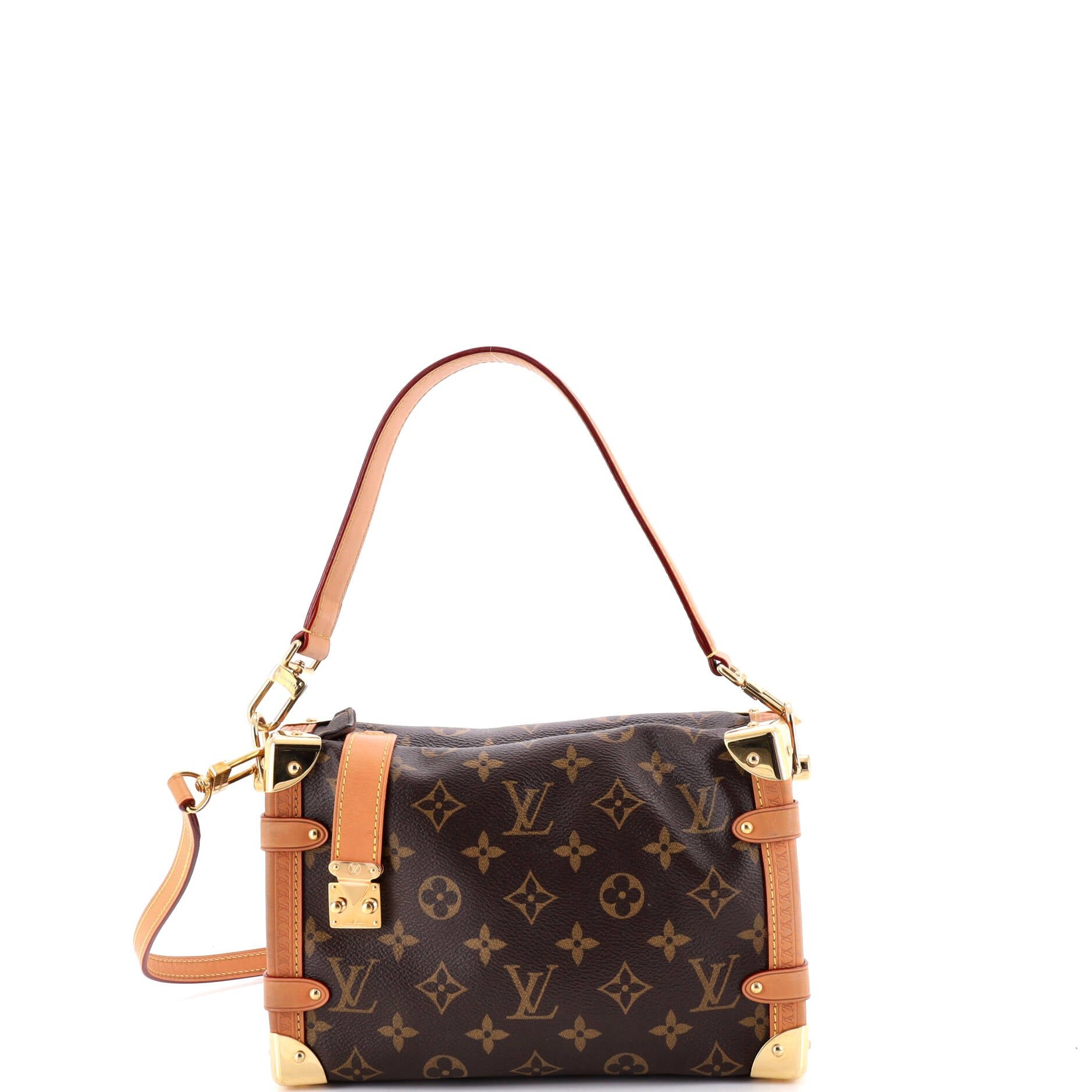 Side Trunk Handbag Monogram Canvas MM