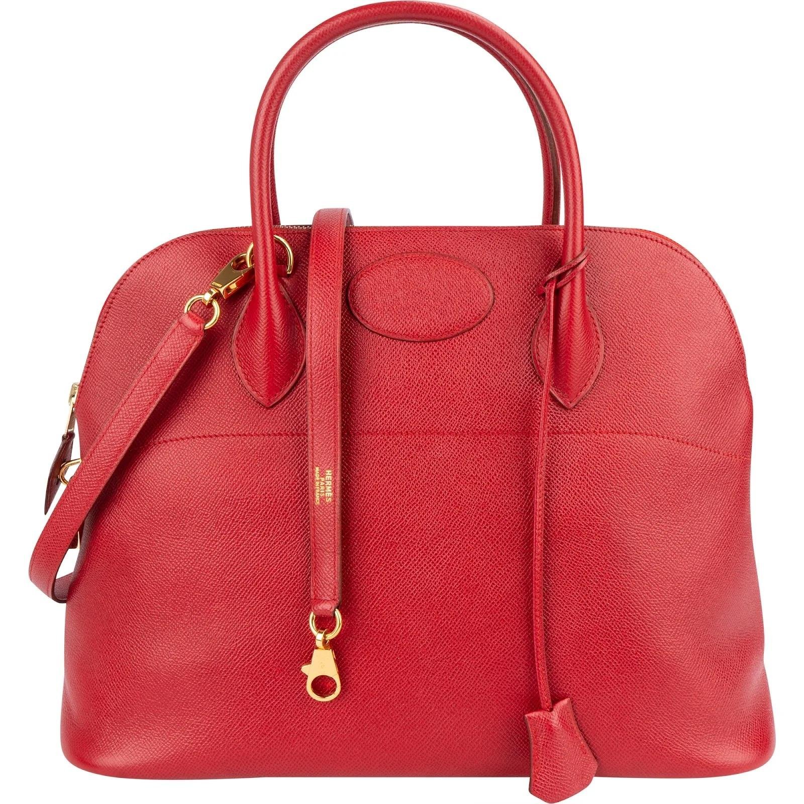 Hermes Bolide Handbag Epsom Leather 1994