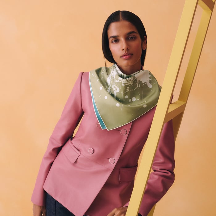 Cheval Surprise Double Face Scarf 90