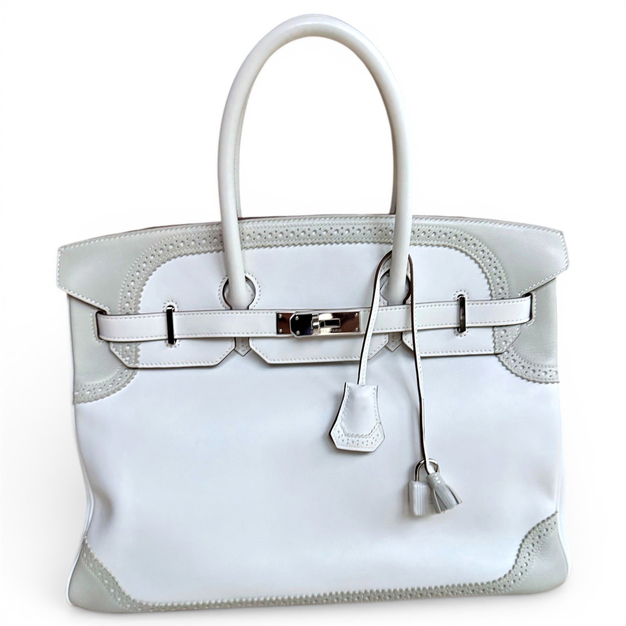 Birkin 30 leather handbag