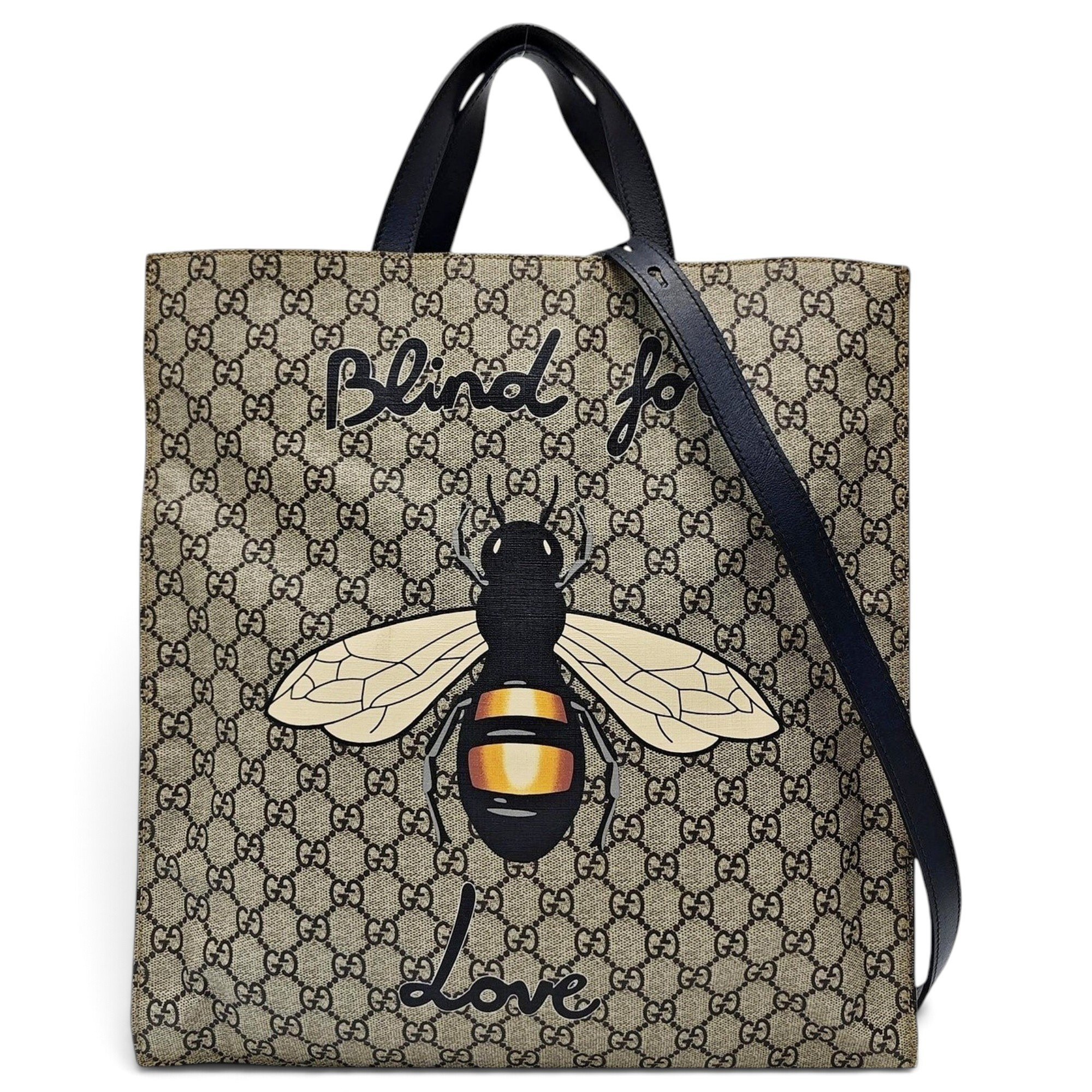 Ophidia GG Supreme leather handbag