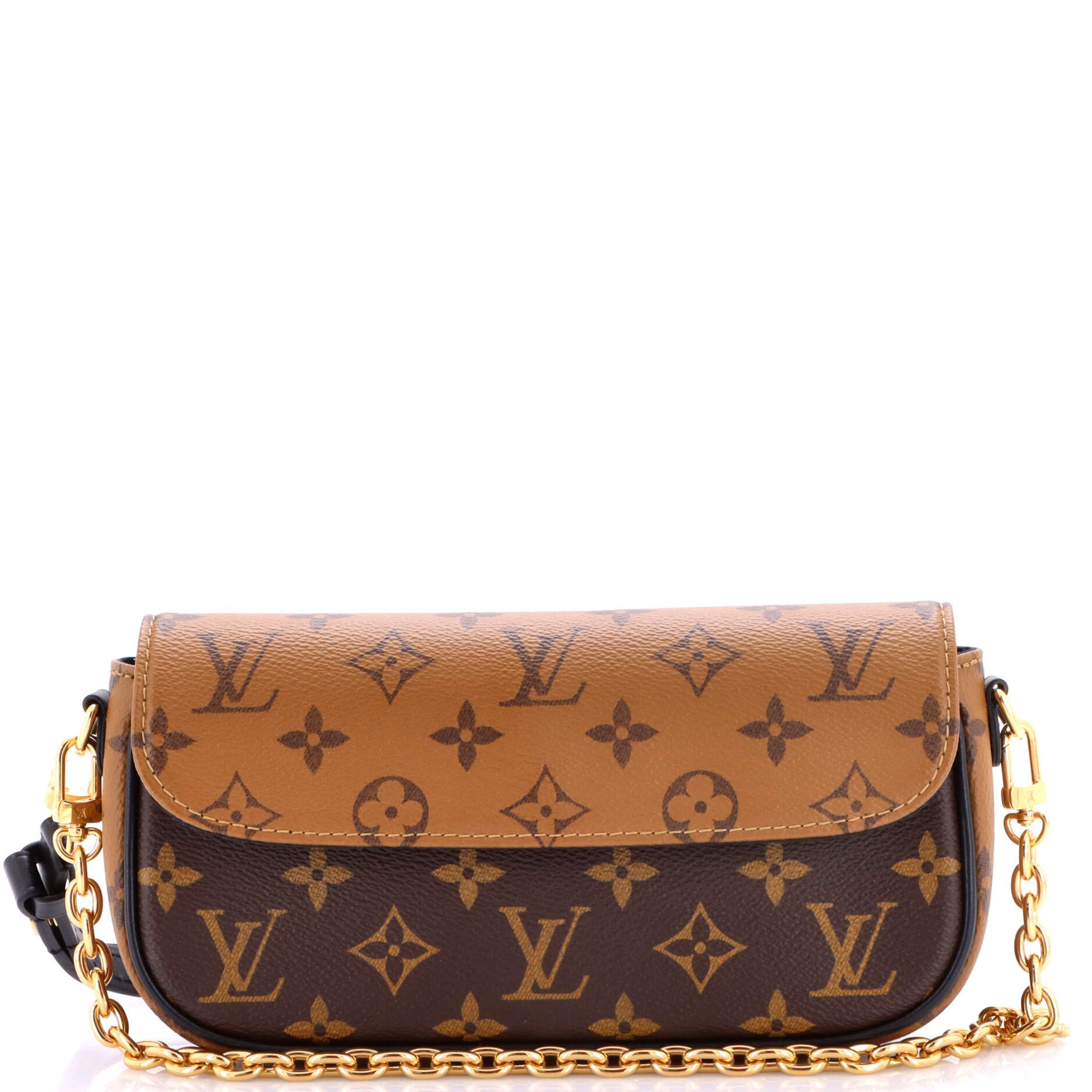 Ivy Wallet on Chain Monogram Canvas