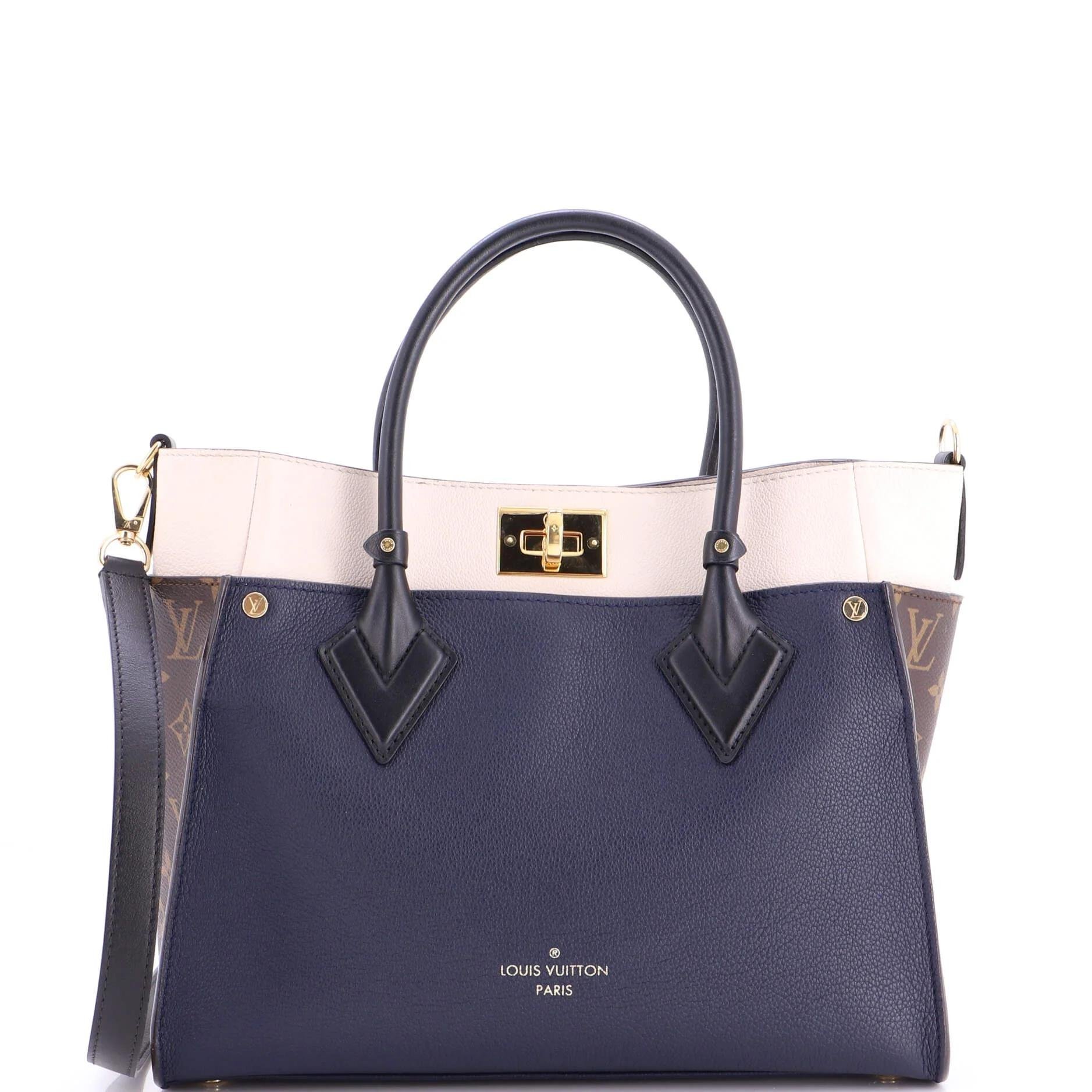 Leather tote