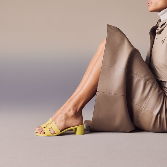 Jaune d'Orge Oasis Sandal