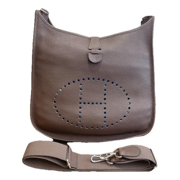 Evelyne leather crossbody bag