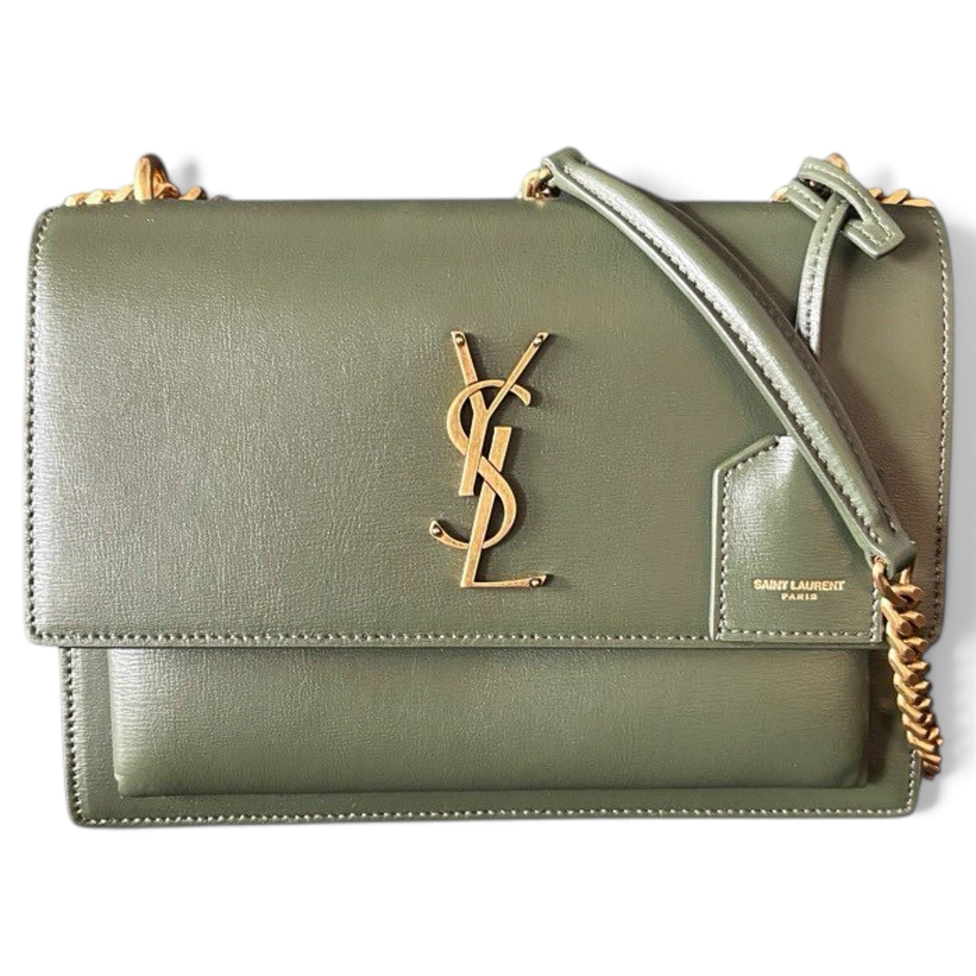 Sunset leather handbag