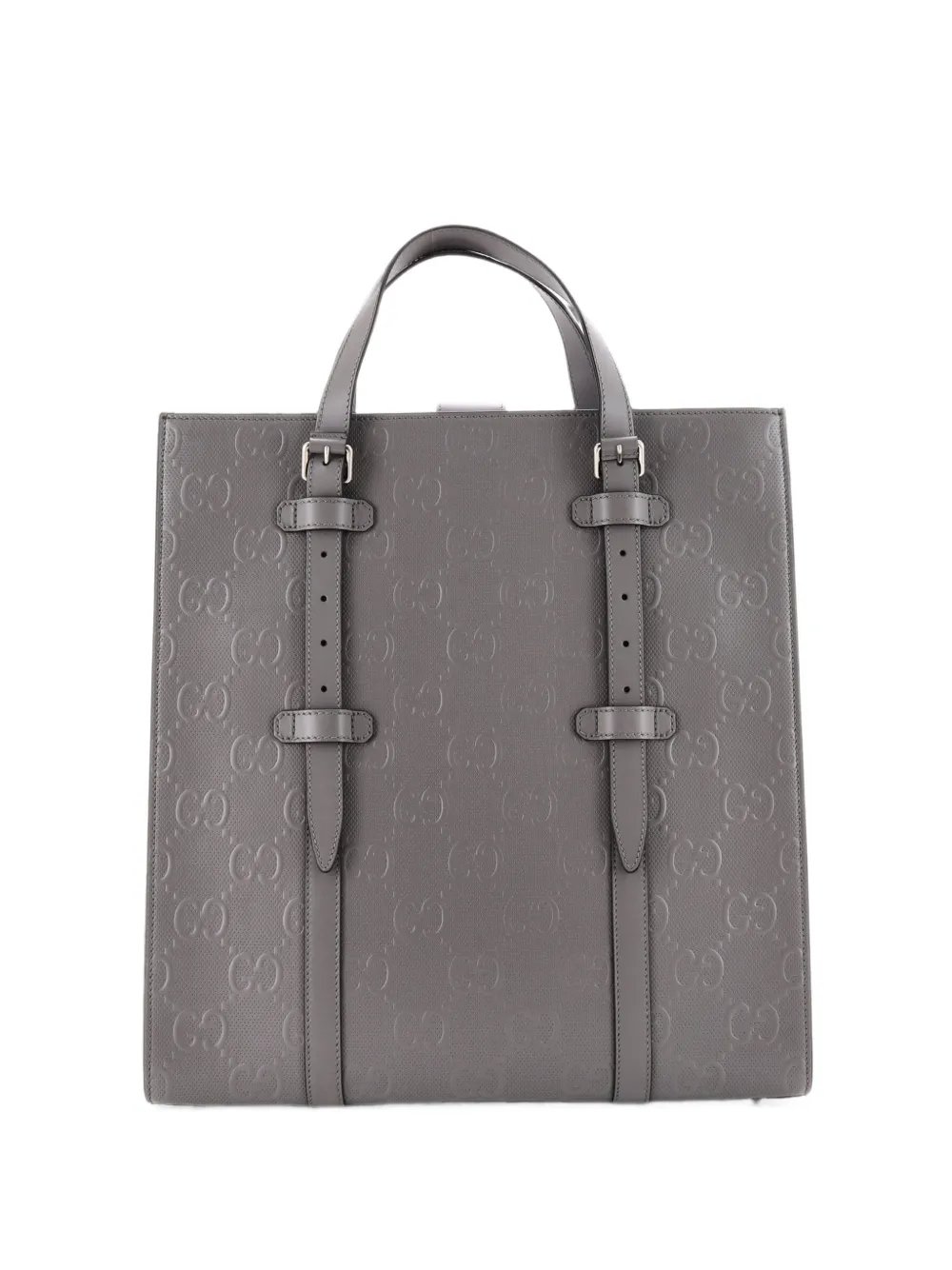 GG Embossed Perforated Leather Medium tote bag