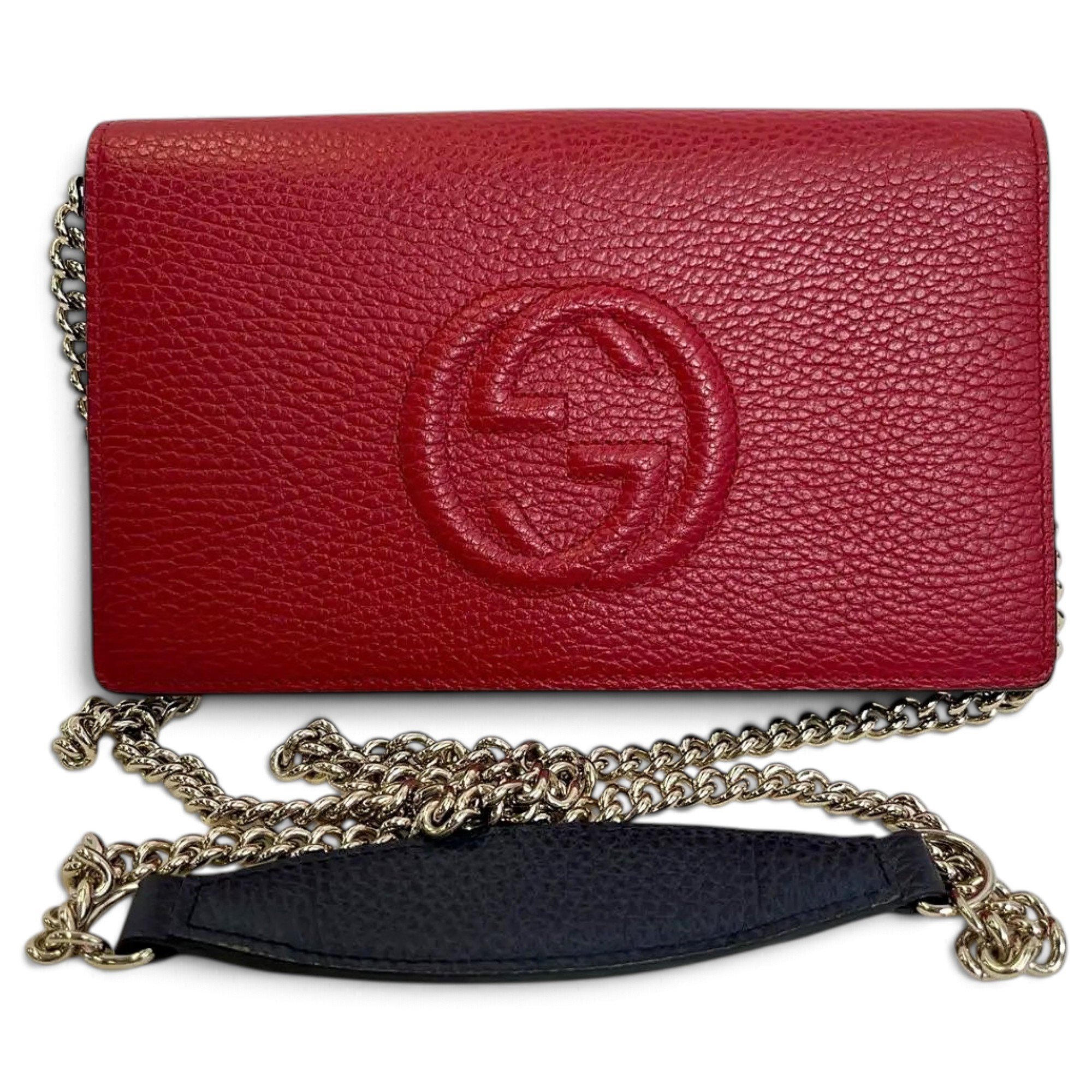 Soho Long Flap leather crossbody bag
