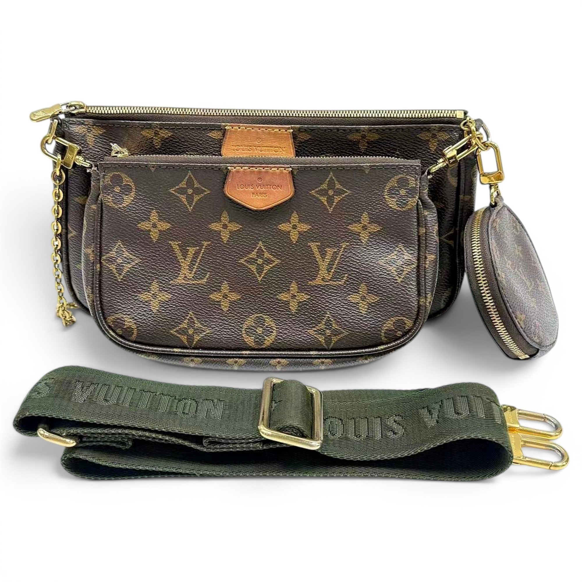 Multi Pochette Accessoires leather crossbody bag
